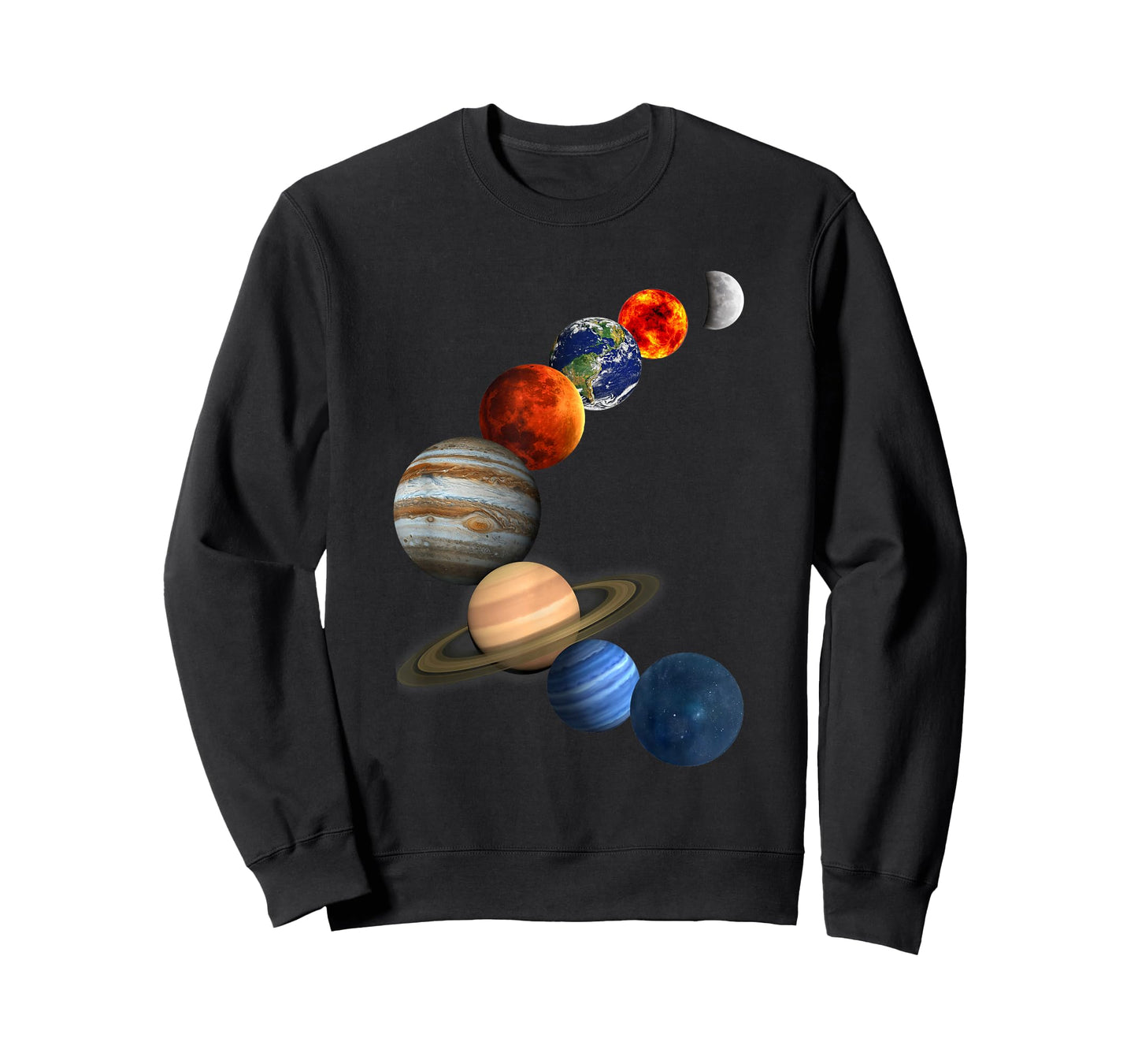 Solar System T Shirt The Planets in Our Galaxy T-Shirt