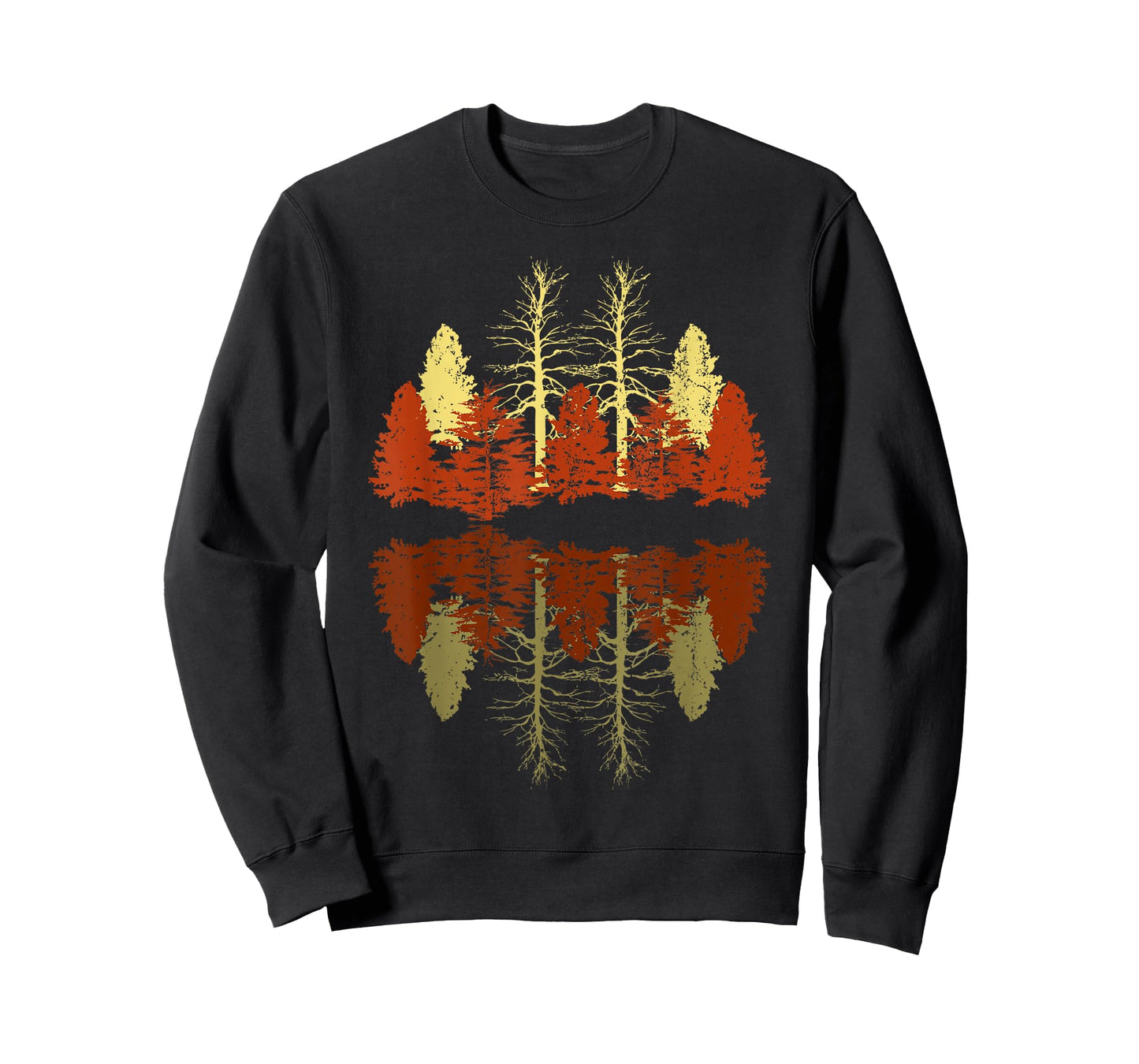 Forest Trees Reflection Outdoors Nature Wildlife Forest T-Shirt