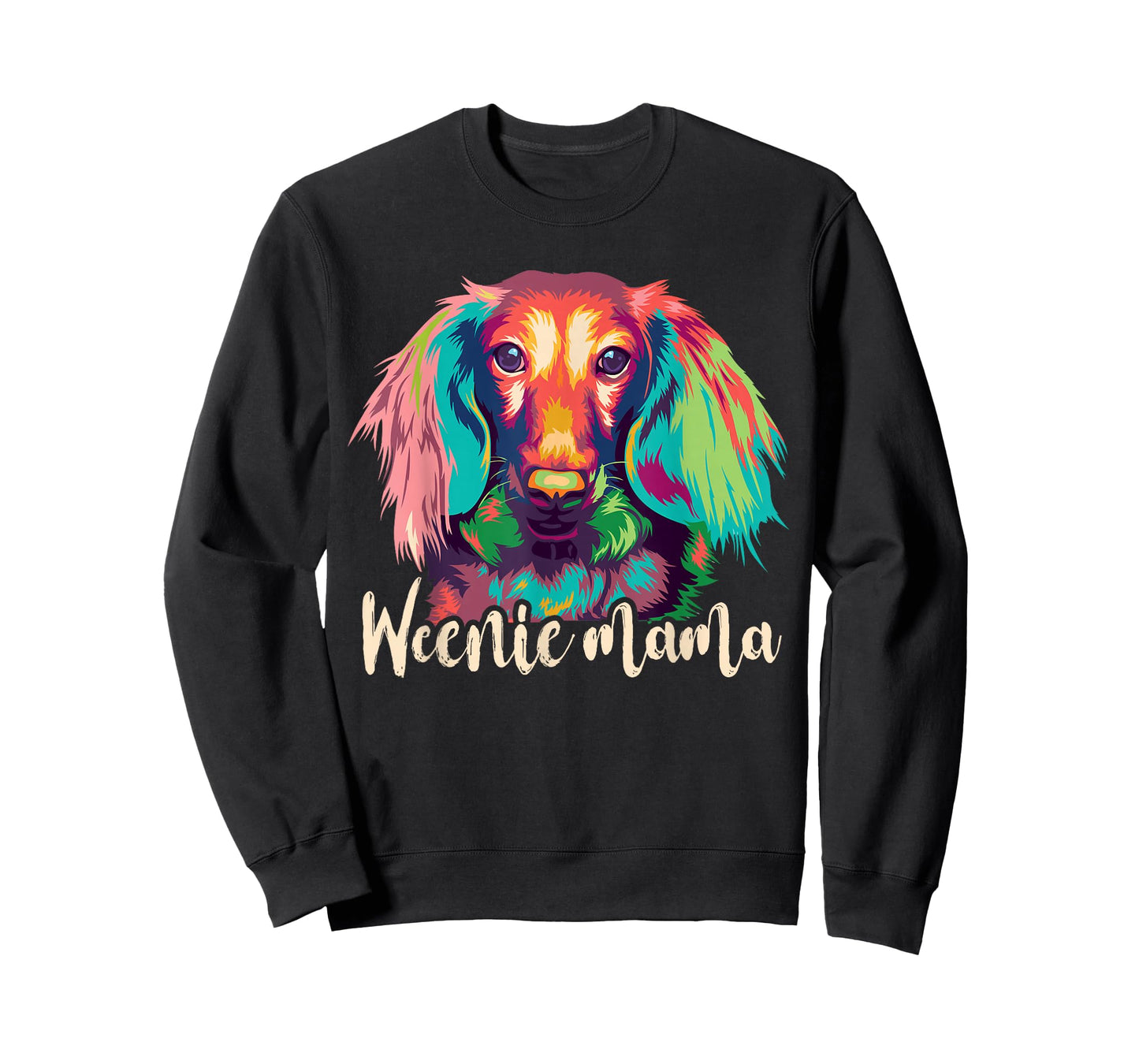 Dachshund-Shirt Women Weenie Mama Weiner Dog Mom T-Shirt