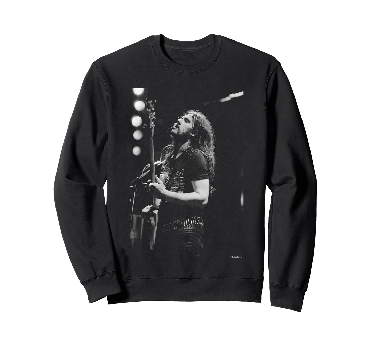 Lemmy Kilmister Motorhead Live 1979 by Simon Fowler T-Shirt
