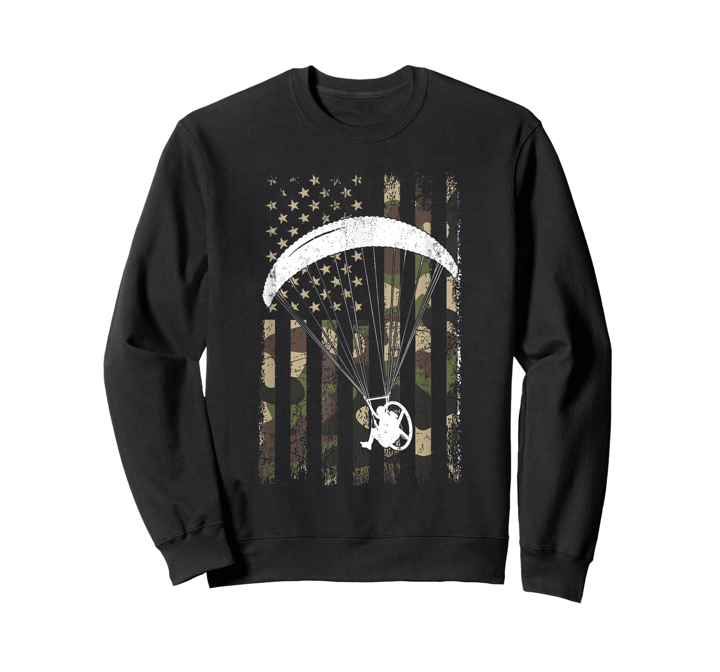 paramotor American Flag, paramotor T-Shirt