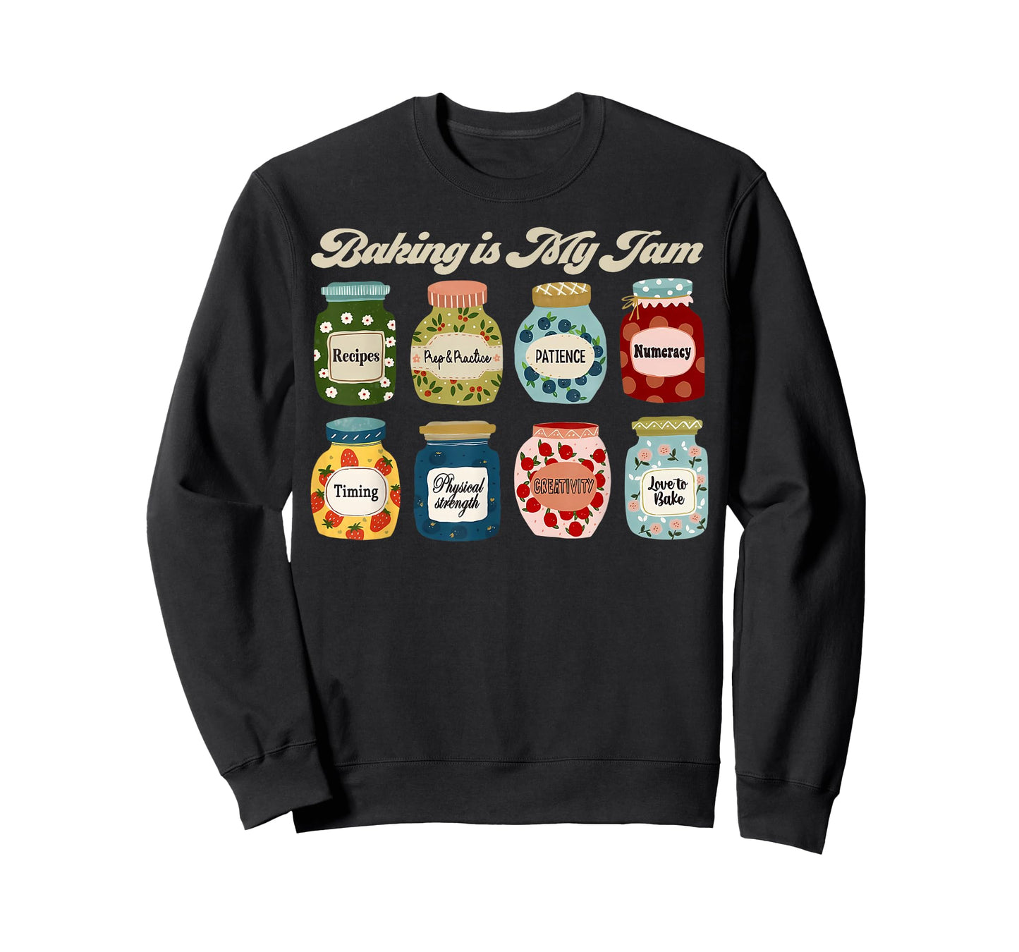 Baking is My Jam Cookie Baker Pastry Chef Bread Lover T-Shirt