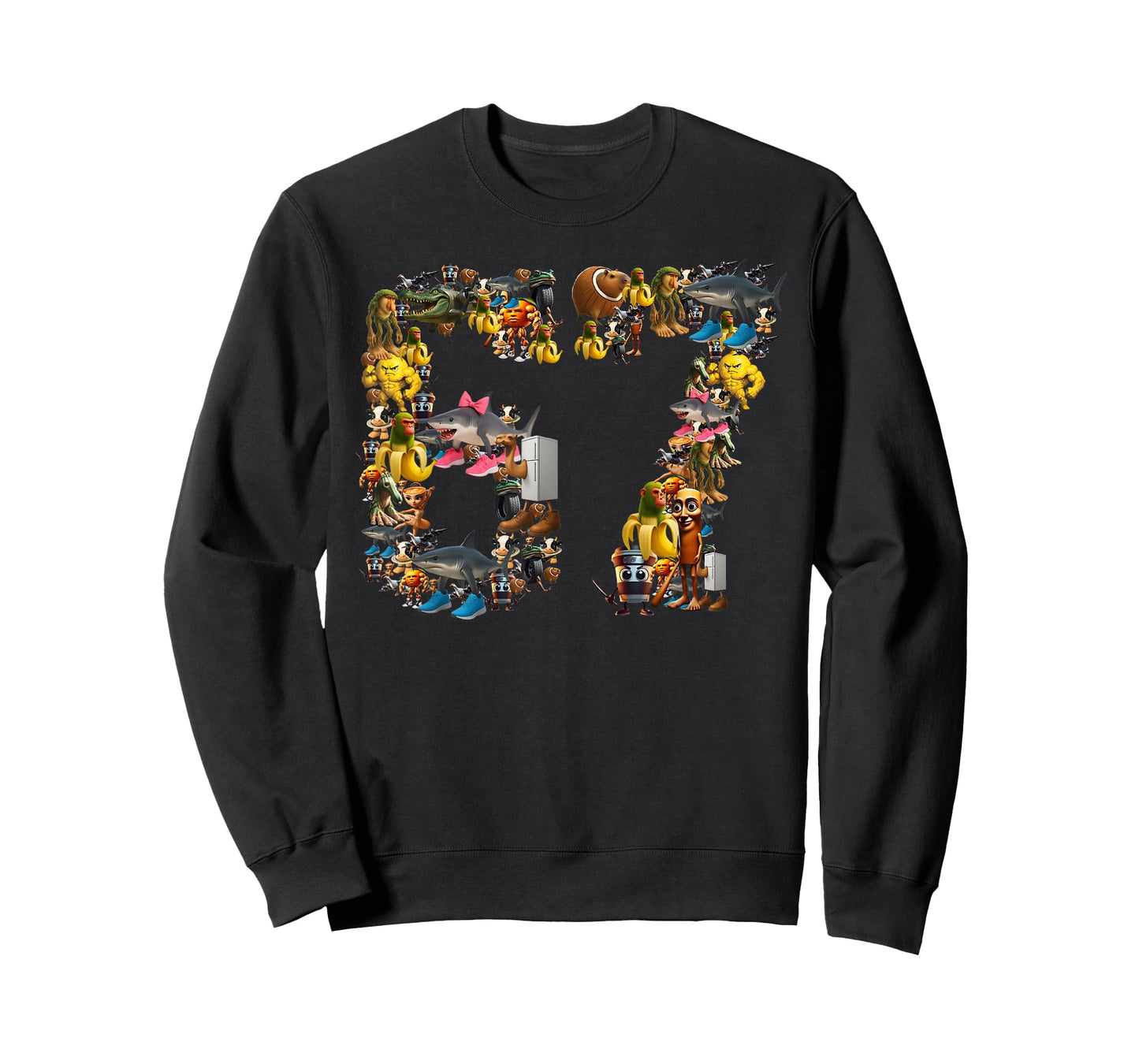 67 Six Seven Birthday Meme Viral Italian Brainrot Halloween T-Shirt
