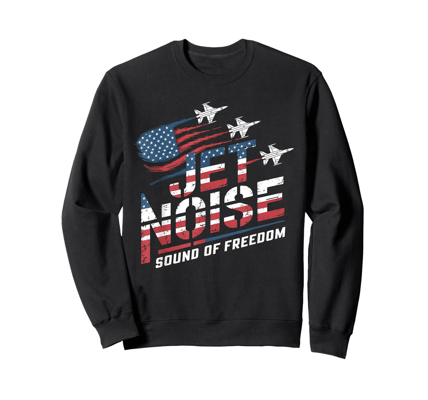 Jet Noise Sound of Freedom Fighter Jet Art T-Shirt