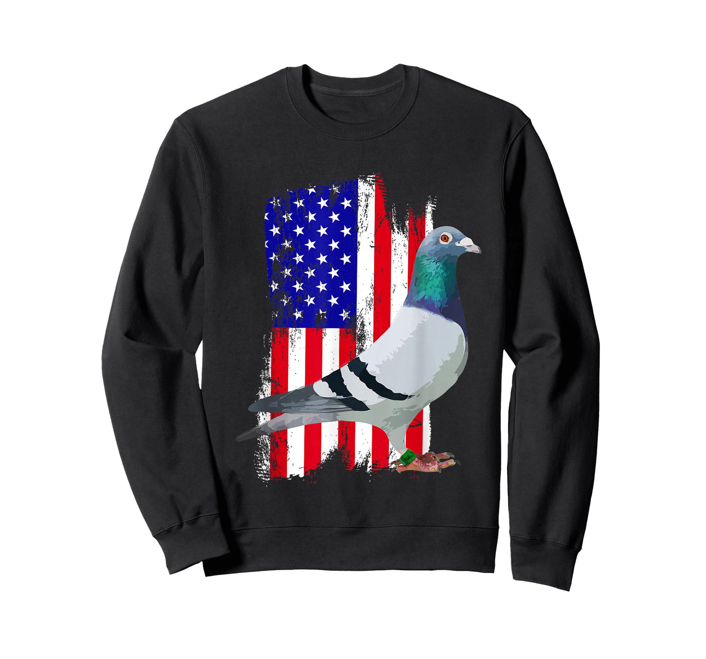 Pigeon Breeders Racing Pigeons Bird 4th July USA Patriotic T-Shirt