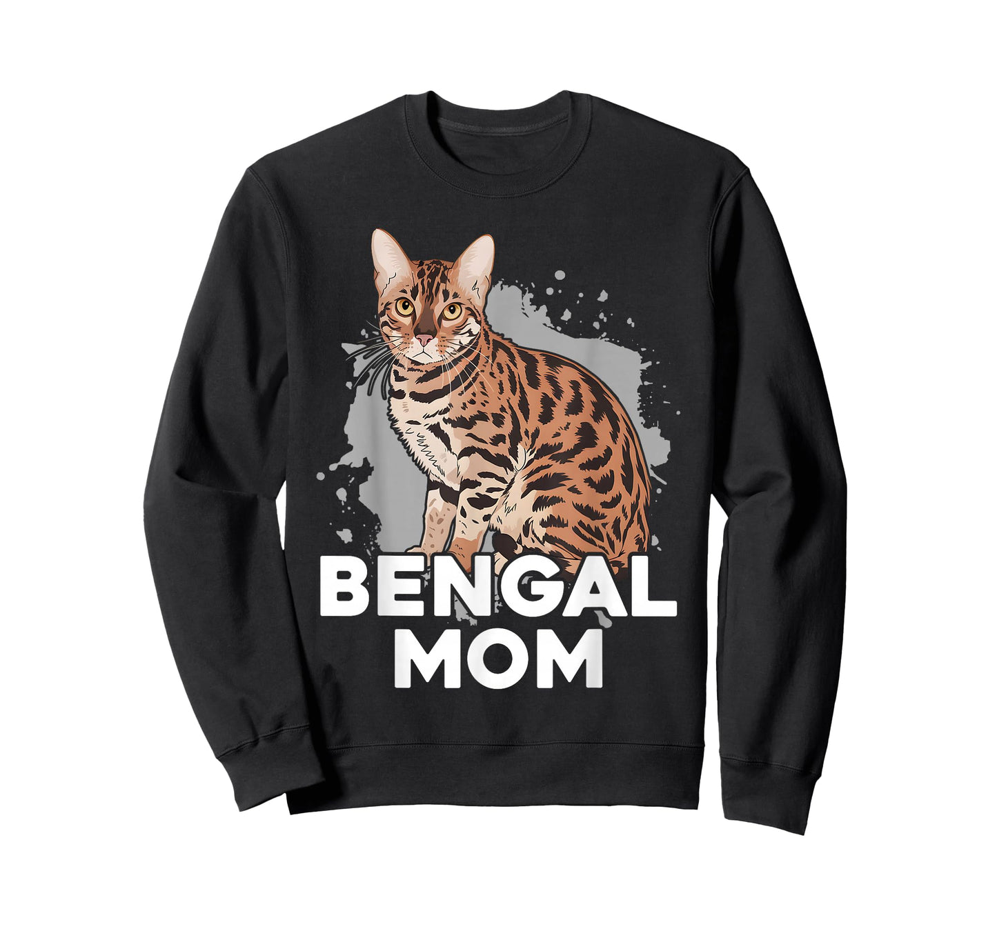Bengal Cat For Women Bengal Cat Mom Funny T-Shirt