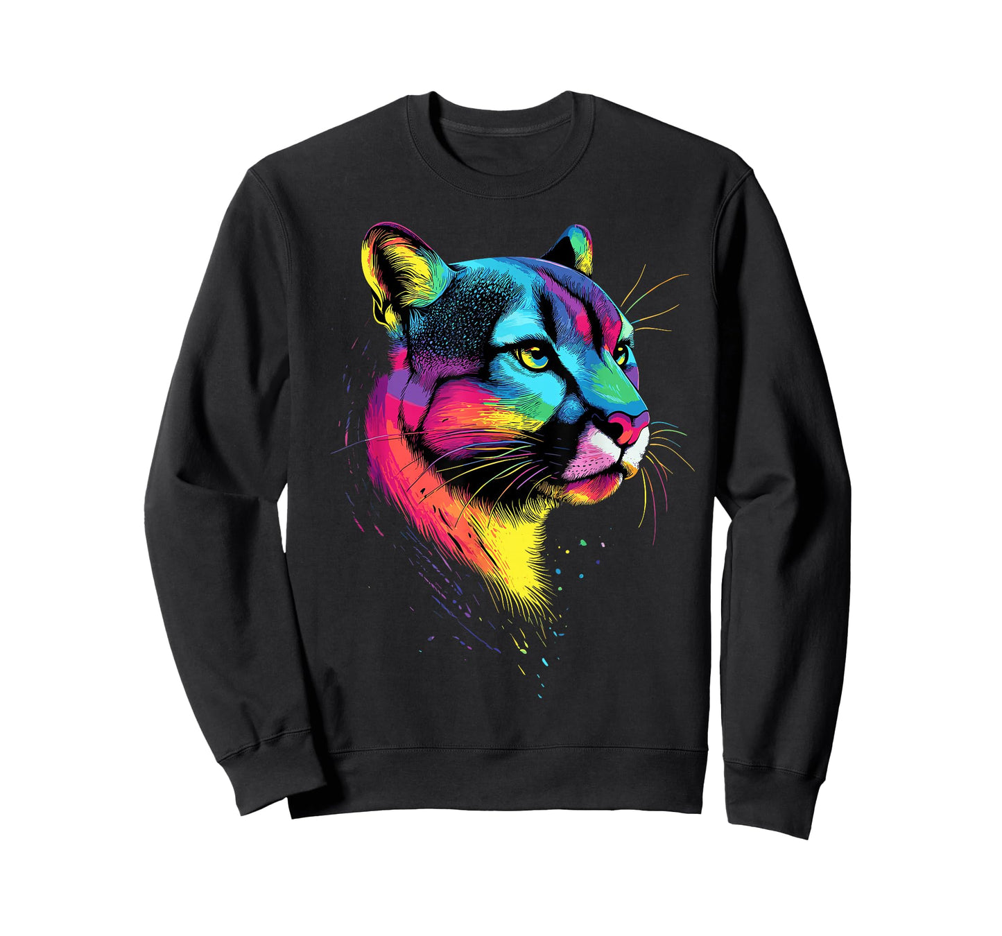 Puma Big Cat Mountain Lion Cougars Pumas Panther Cute Cougar T-Shirt
