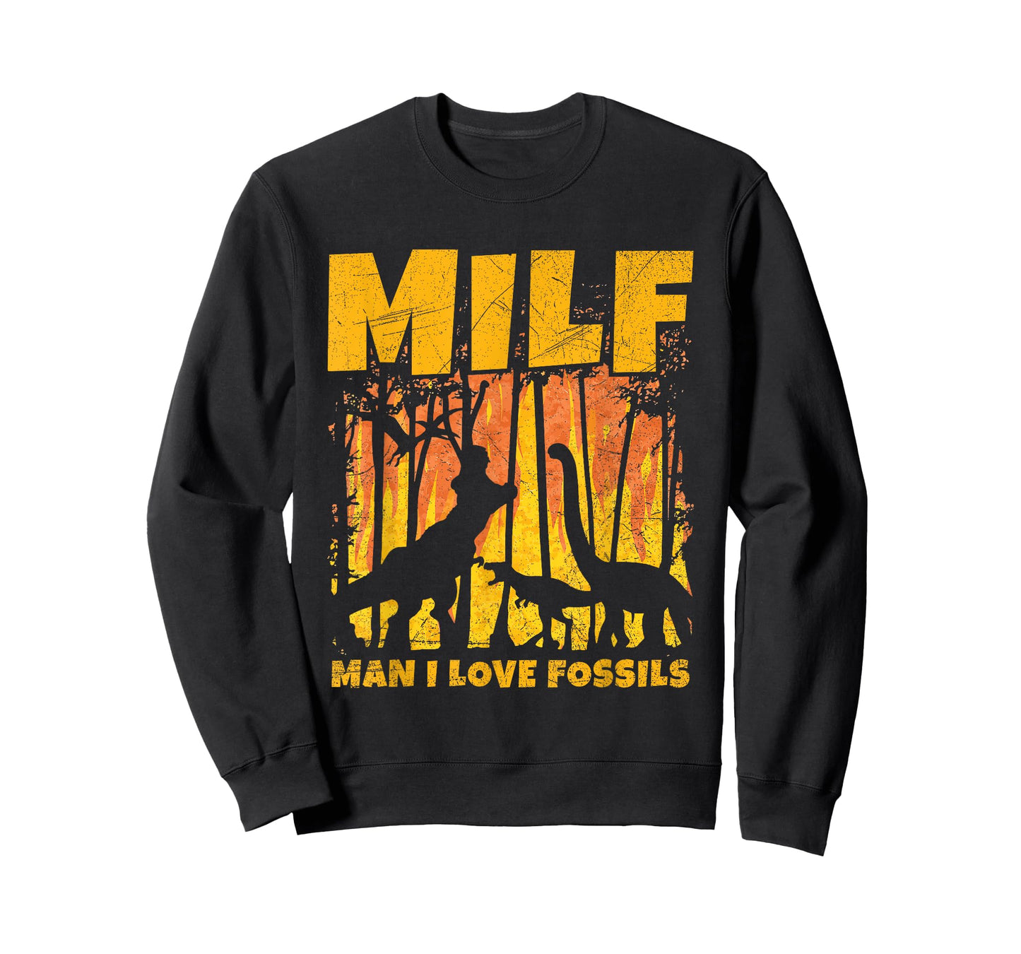 MILF - Man I love fossils Design for a Paleontologist T-Shirt