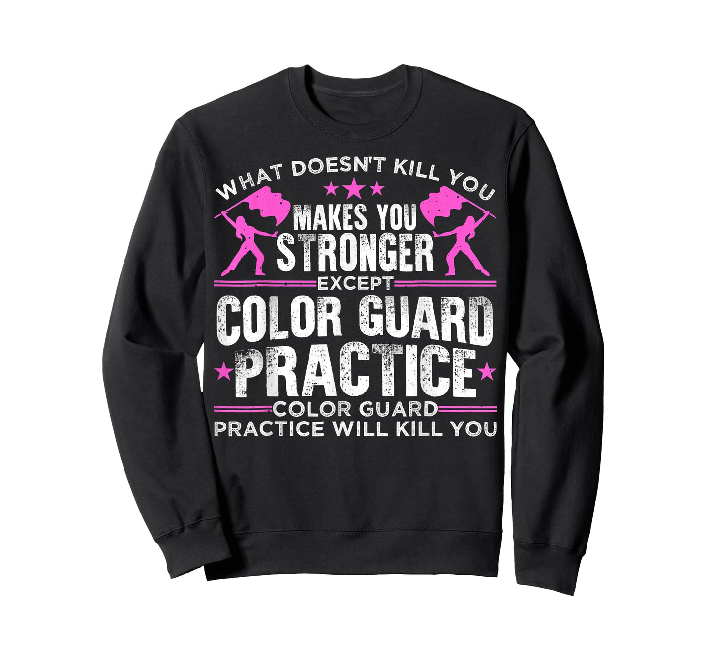 Color Guard Gift Girls Winter Guard Marching Band T-Shirt - Black, Small, Short Sleeve, Crew Neck, Regular Fit, Cotton 100%