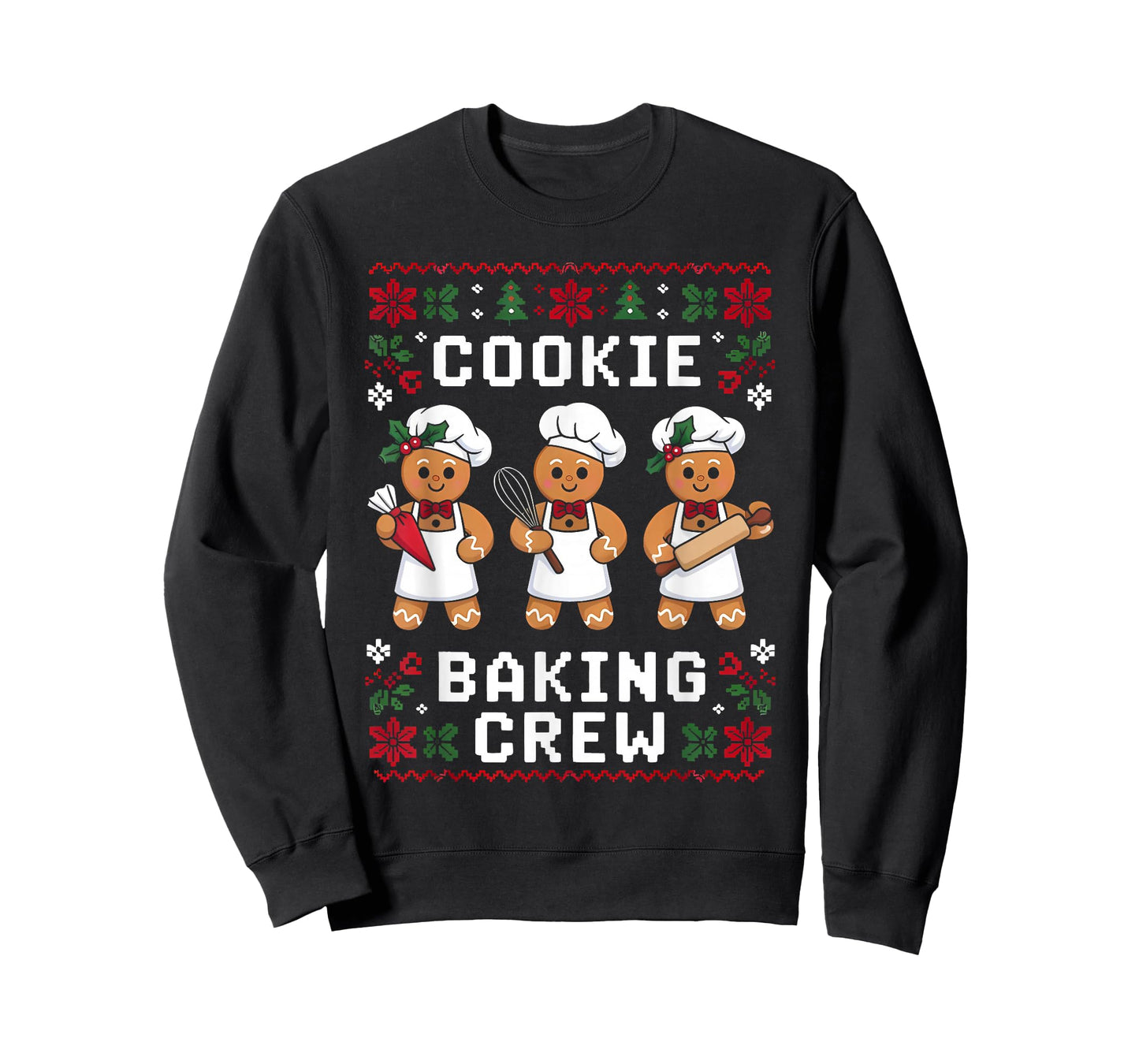 Christmas Cookie Baking Crew Family Baking Funny T-Shirt