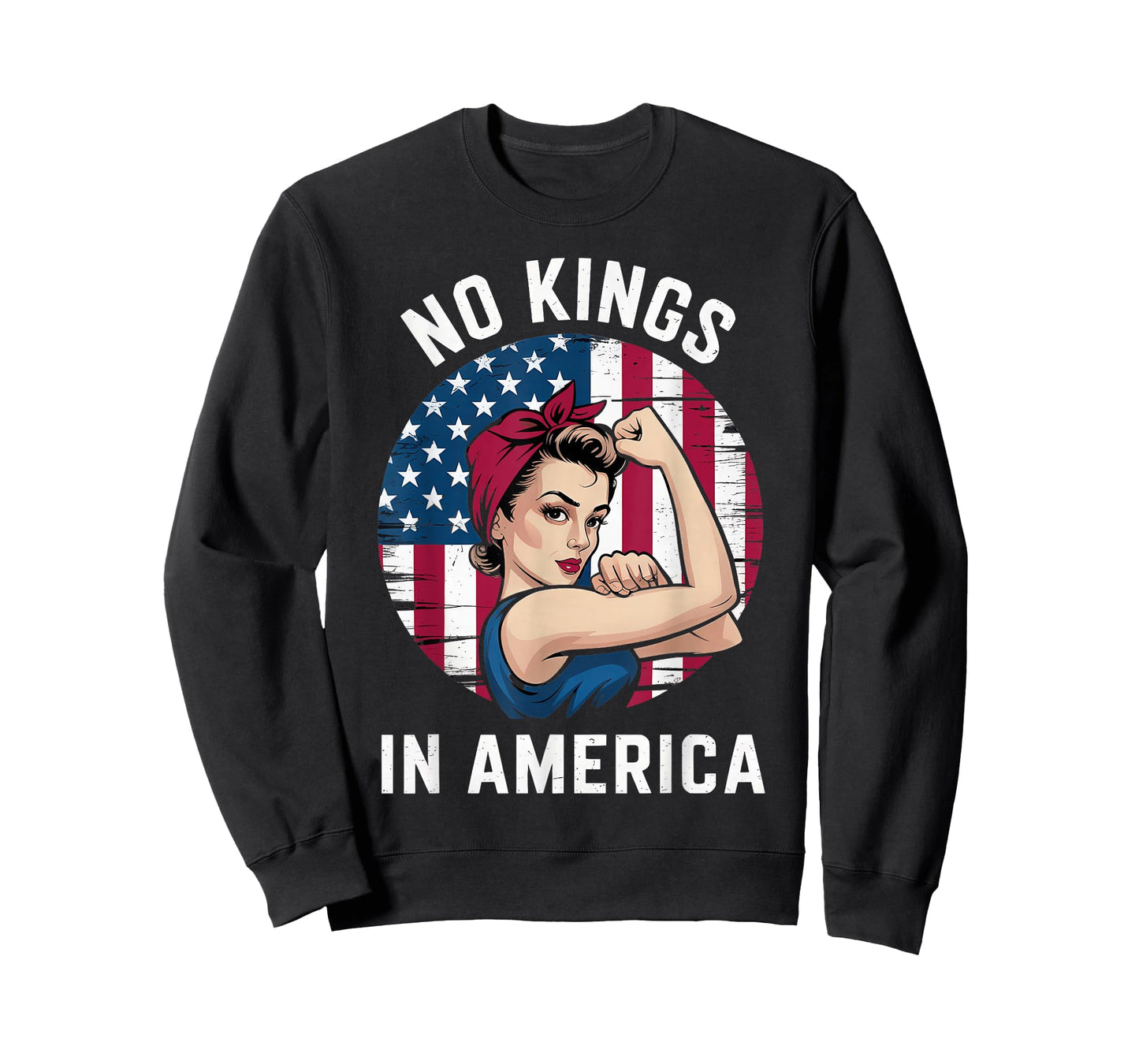 No Kings Vintage America No Kings in America T-Shirt