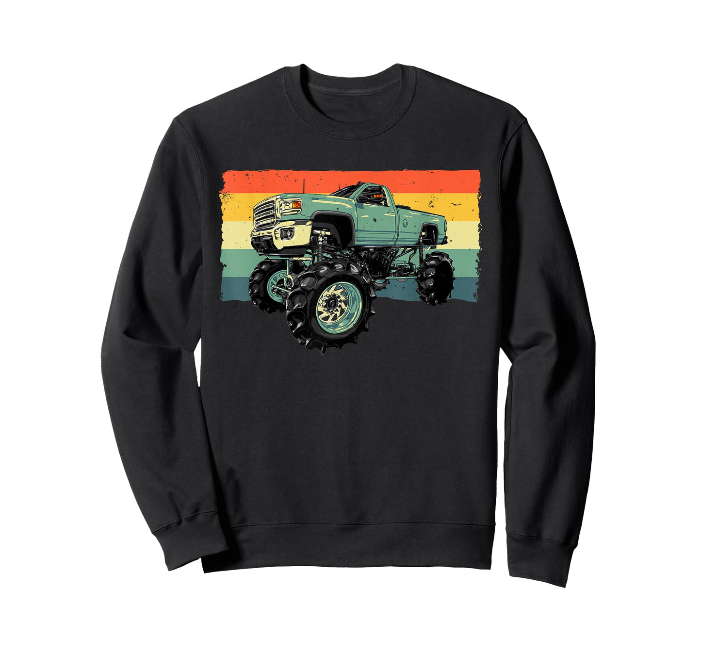 Cool Monster Truck For Men Women Toddler Big Monster Trucks T-Shirt
