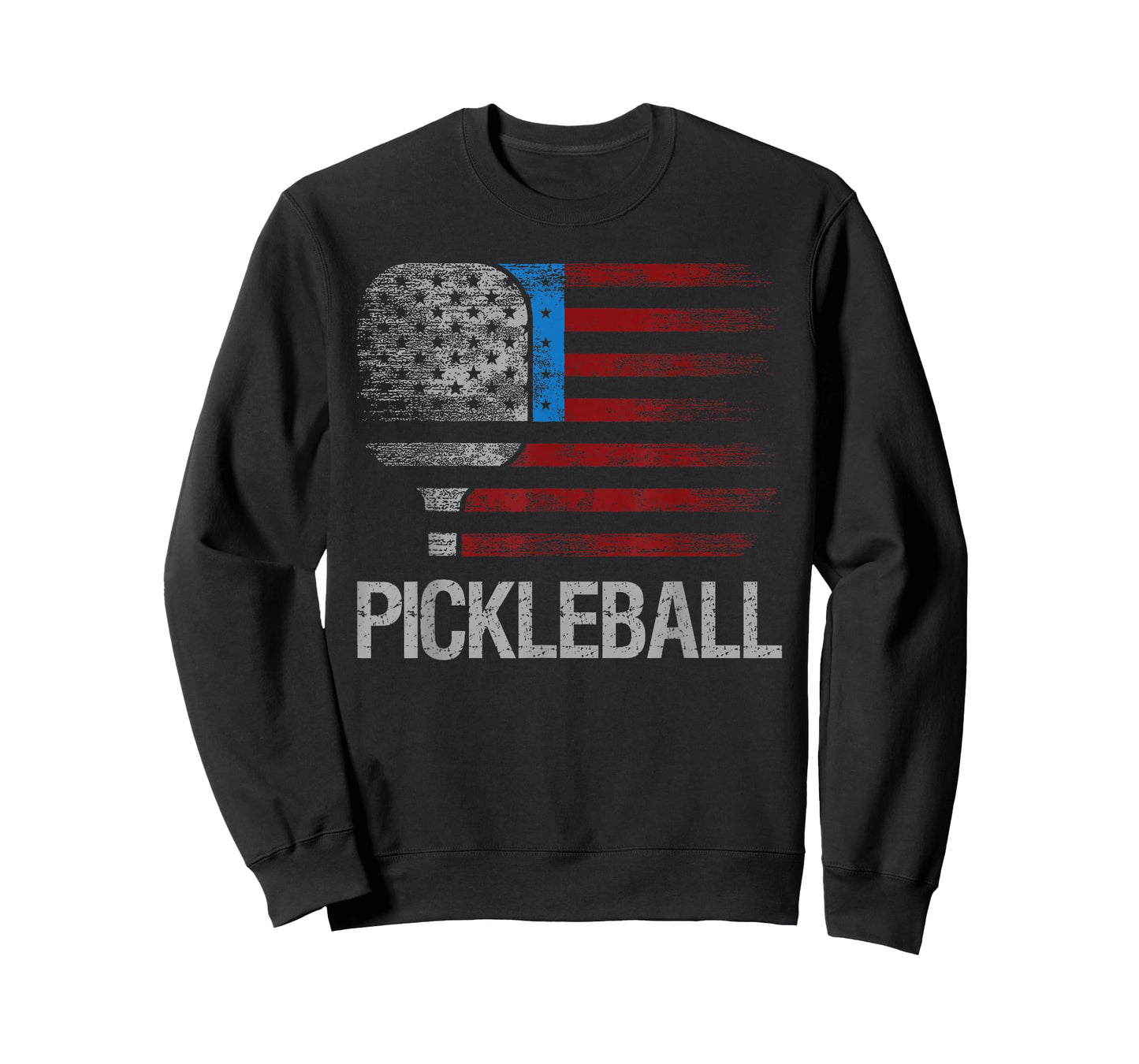 US Flag Pickleball Player Paddleball Lover T-Shirt