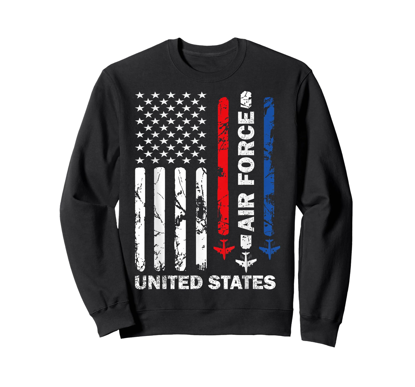 United States Air Force American Vintage USA Flag Patriotic T-Shirt