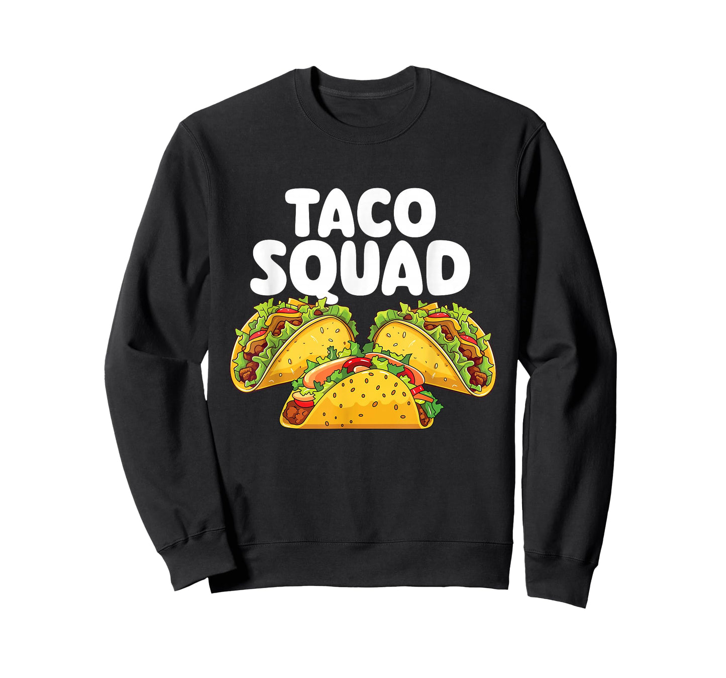 Taco Squad - Taco Lover Mexican Food Taco Tuesday T-Shirt