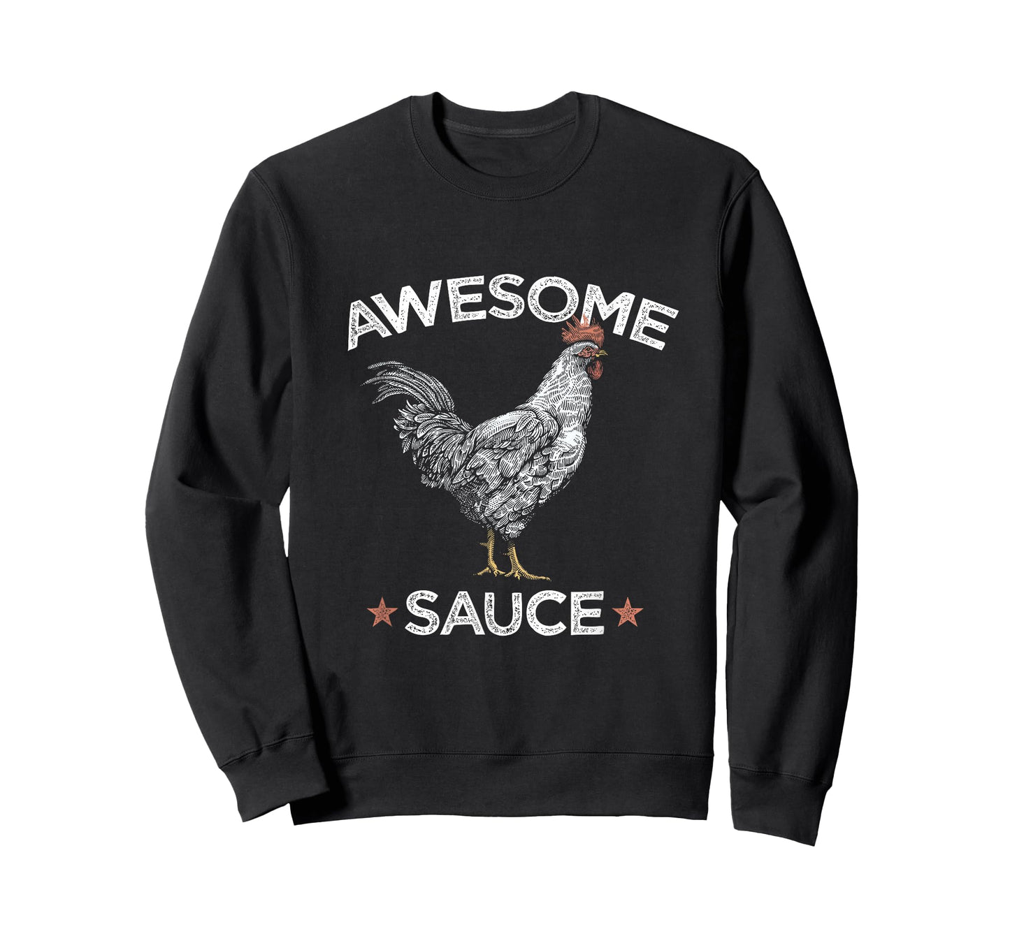 Awesome Rooster Graphic T-Shirt