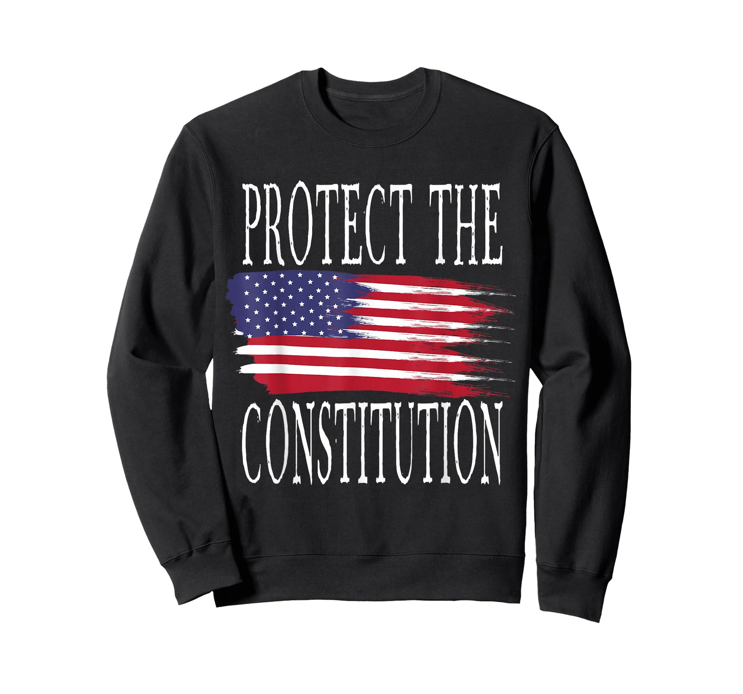 Protect The Constitution of The United States - US Flag T-Shirt