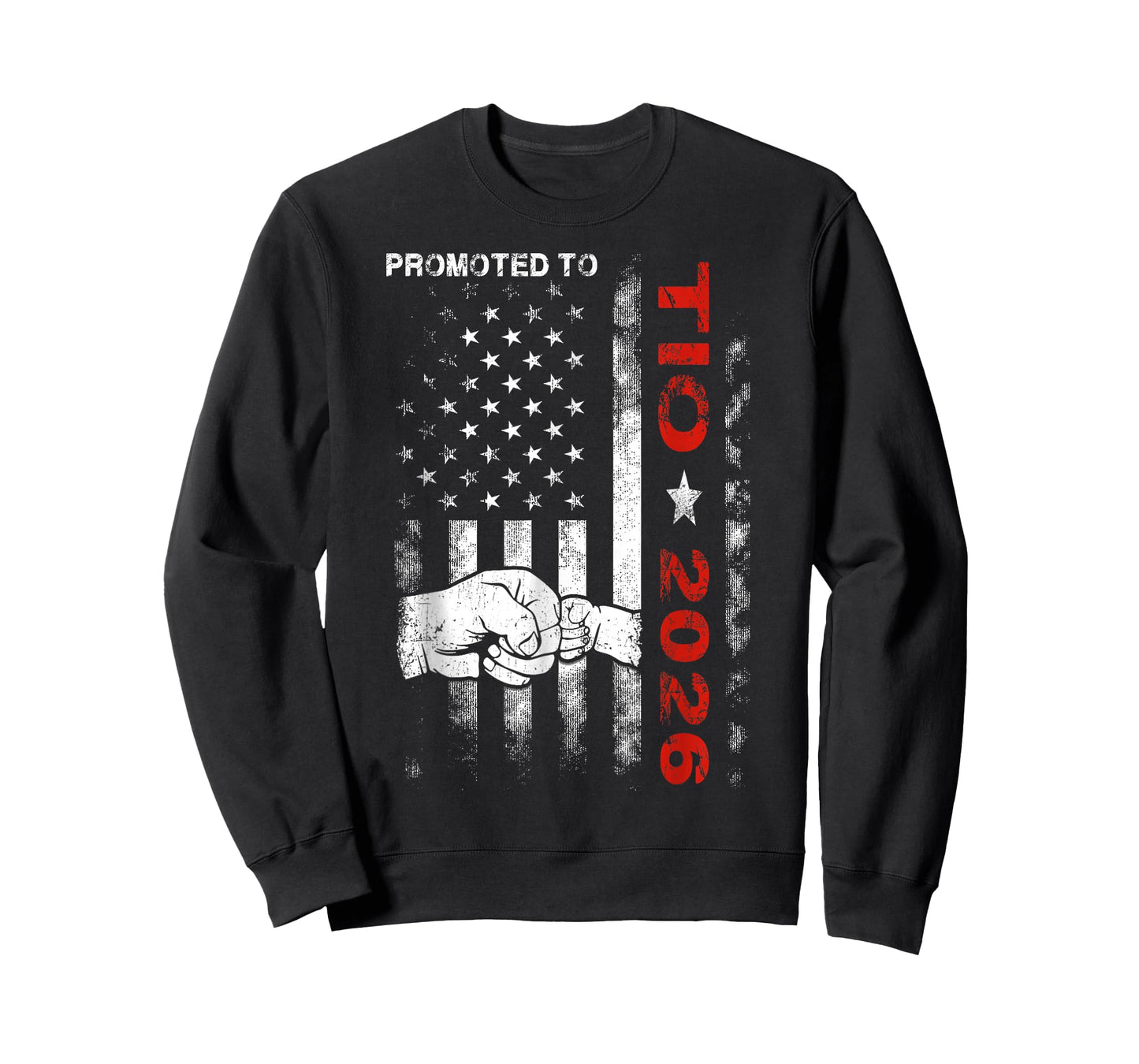 Promoted To Tio Est 2026 American Flag New Tio T-Shirt