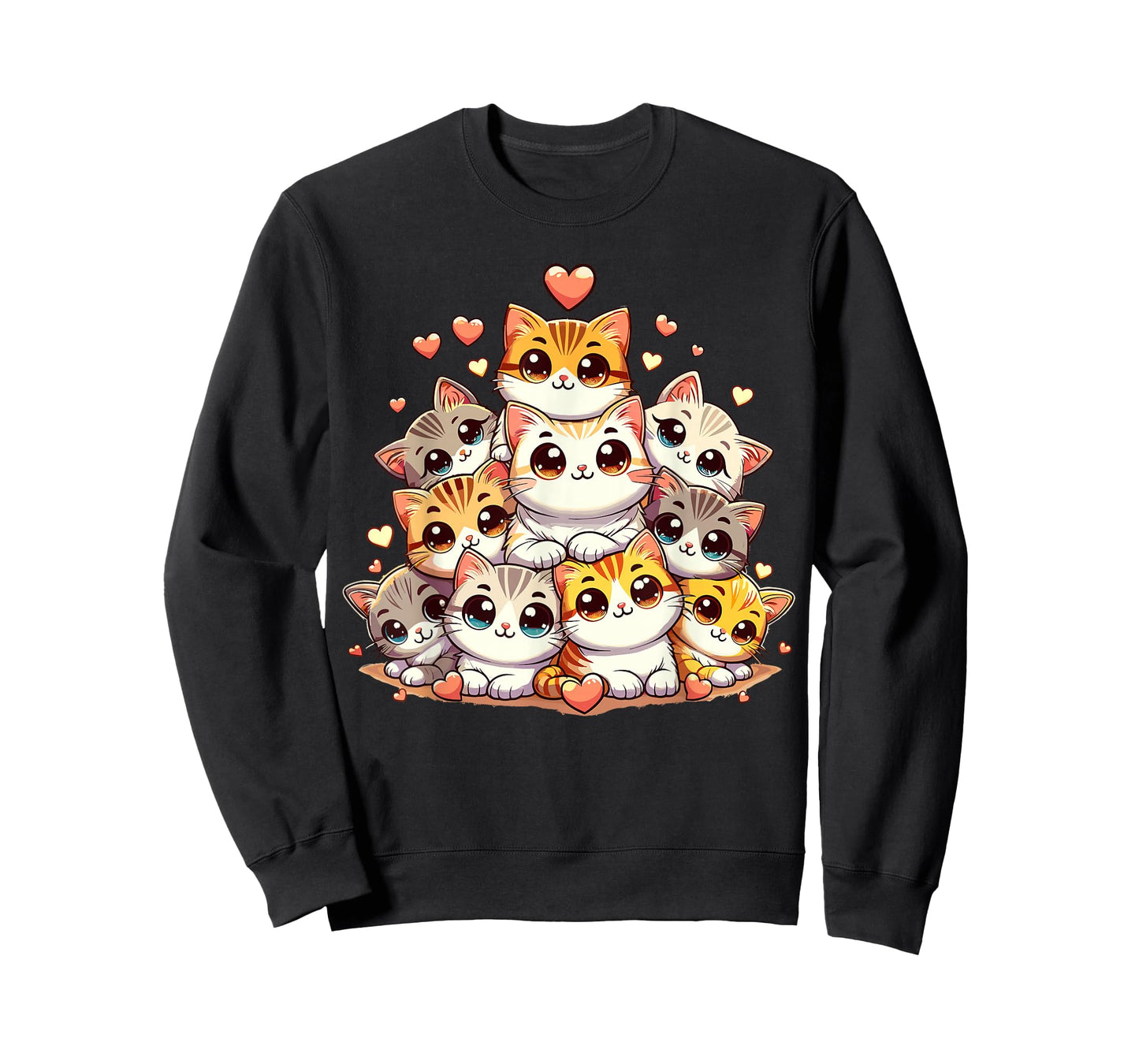 Cute Cats Anime Cat Kawaii T-Shirt