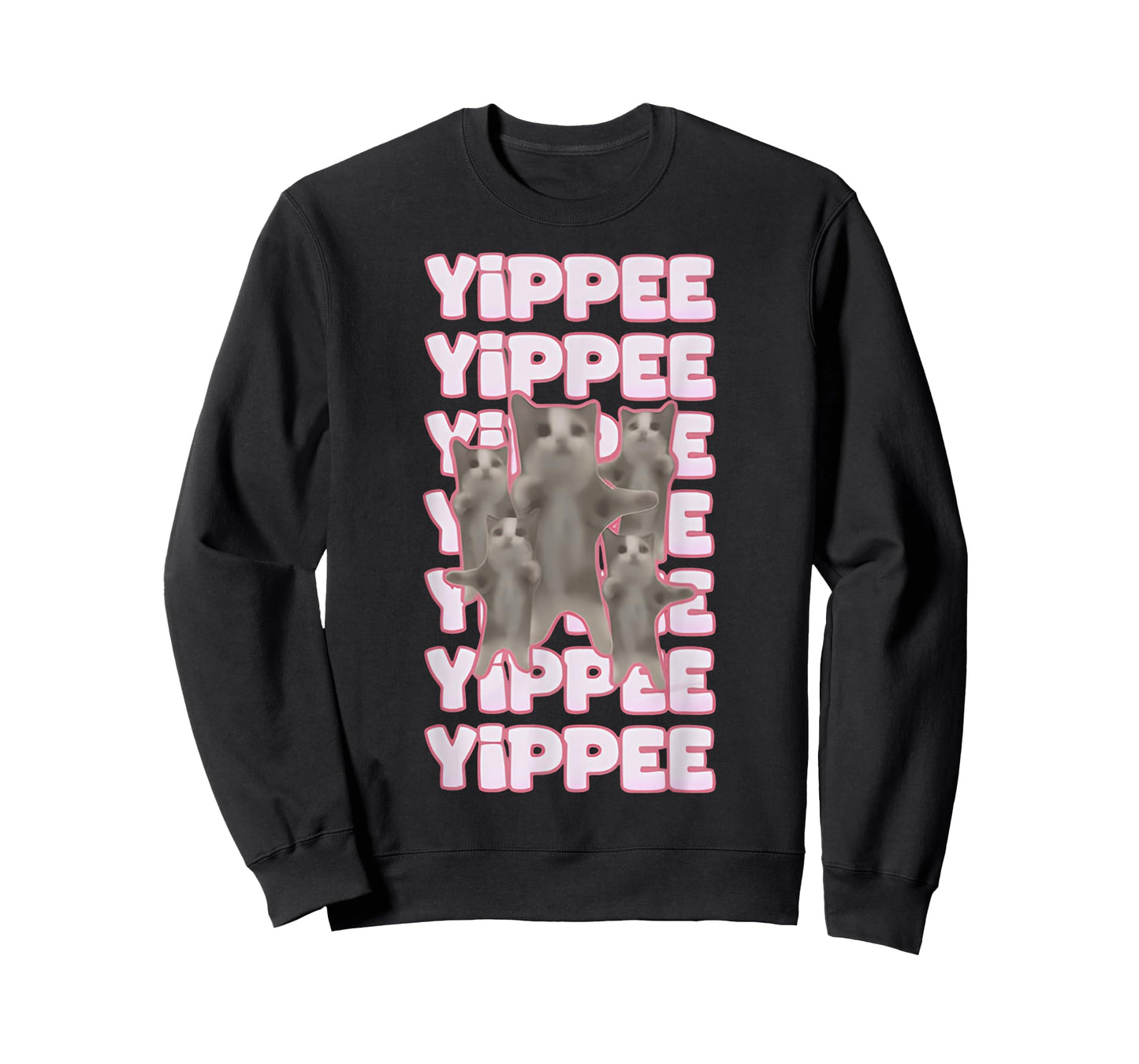 Yippe Cat & Silly Cats FUNNY Cute Meme Cat T-Shirt
