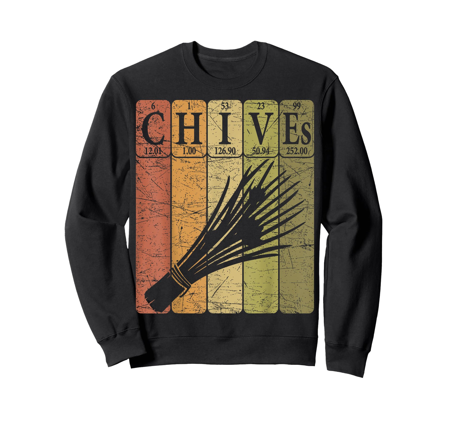 Chives Vintage Chives Farmer Retro Vegetables Farmer T-Shirt