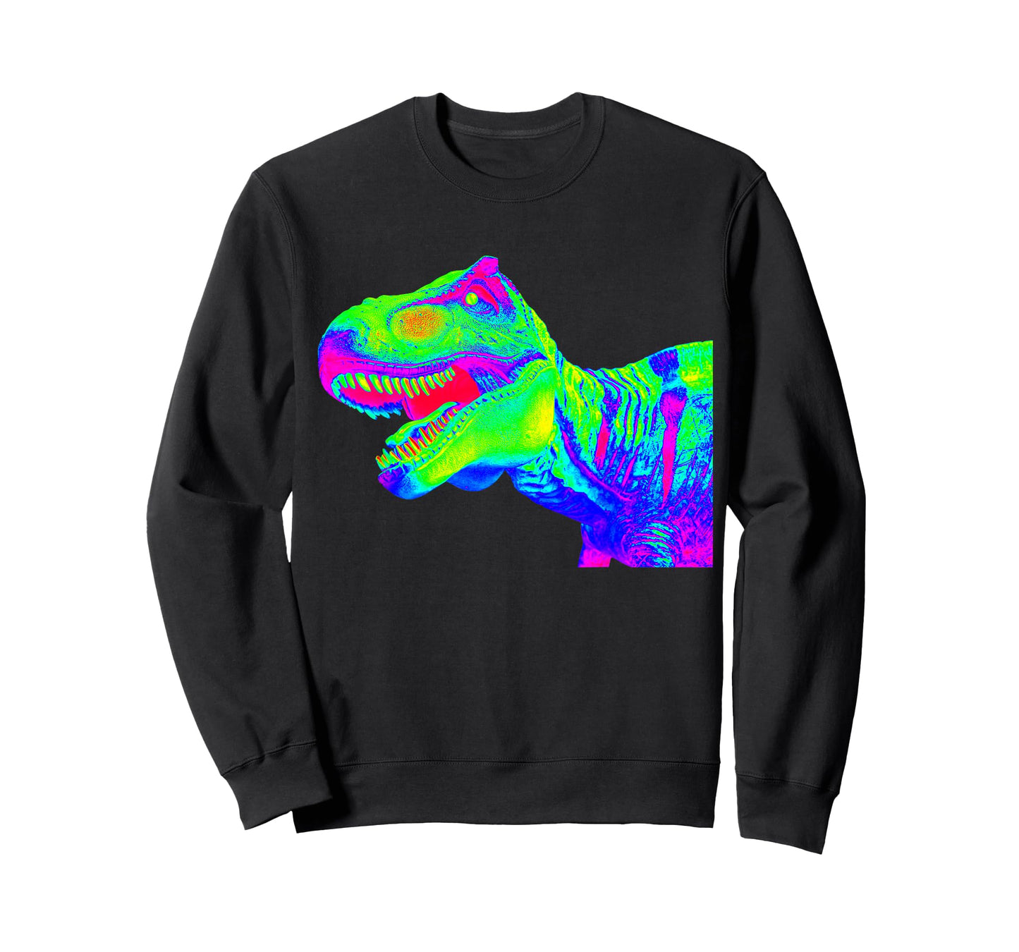 EDM T Rex Tyrannosaurus Rex | Rainbow Rave Dinosaur T-Shirt T-Shirt