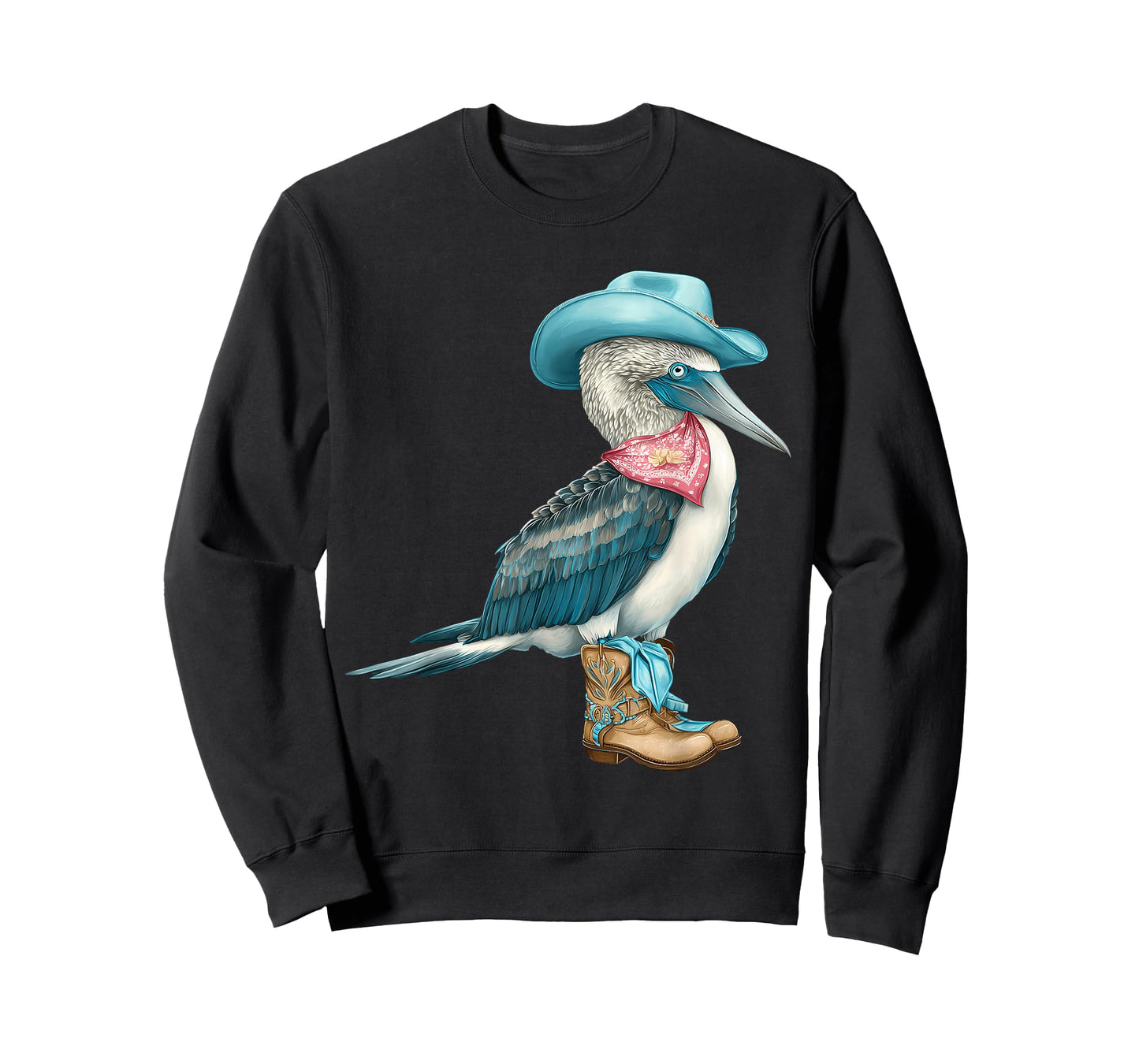 Country Cowboy Blue Footed Booby Rodeo Cowgirl Western T-Shirt