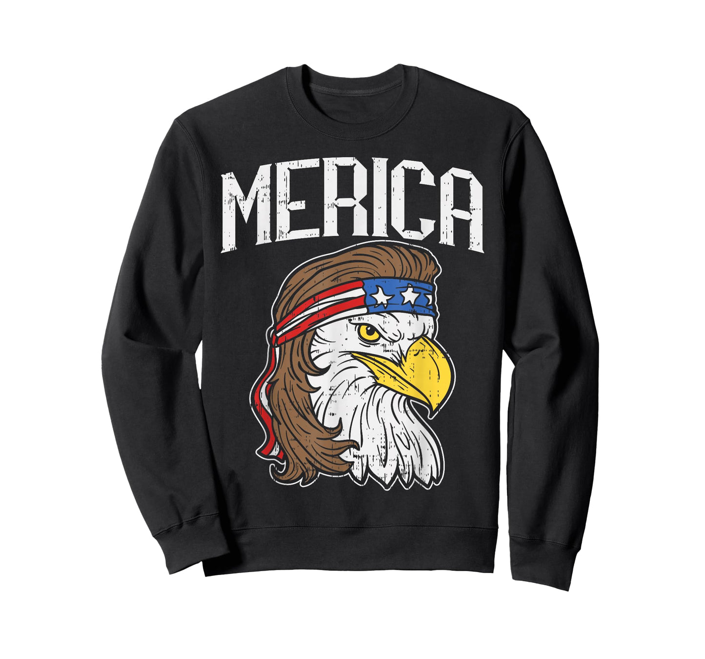Merica Eagle Mullet Shirt 4th of July Redneck Patriot Gift T-Shirt