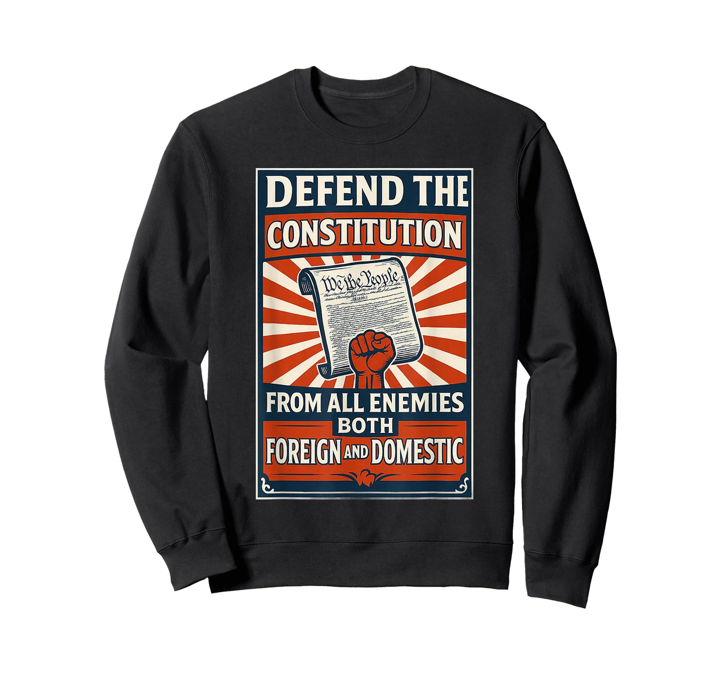 Defend The Constitution From All Enemies Both T-Shirt