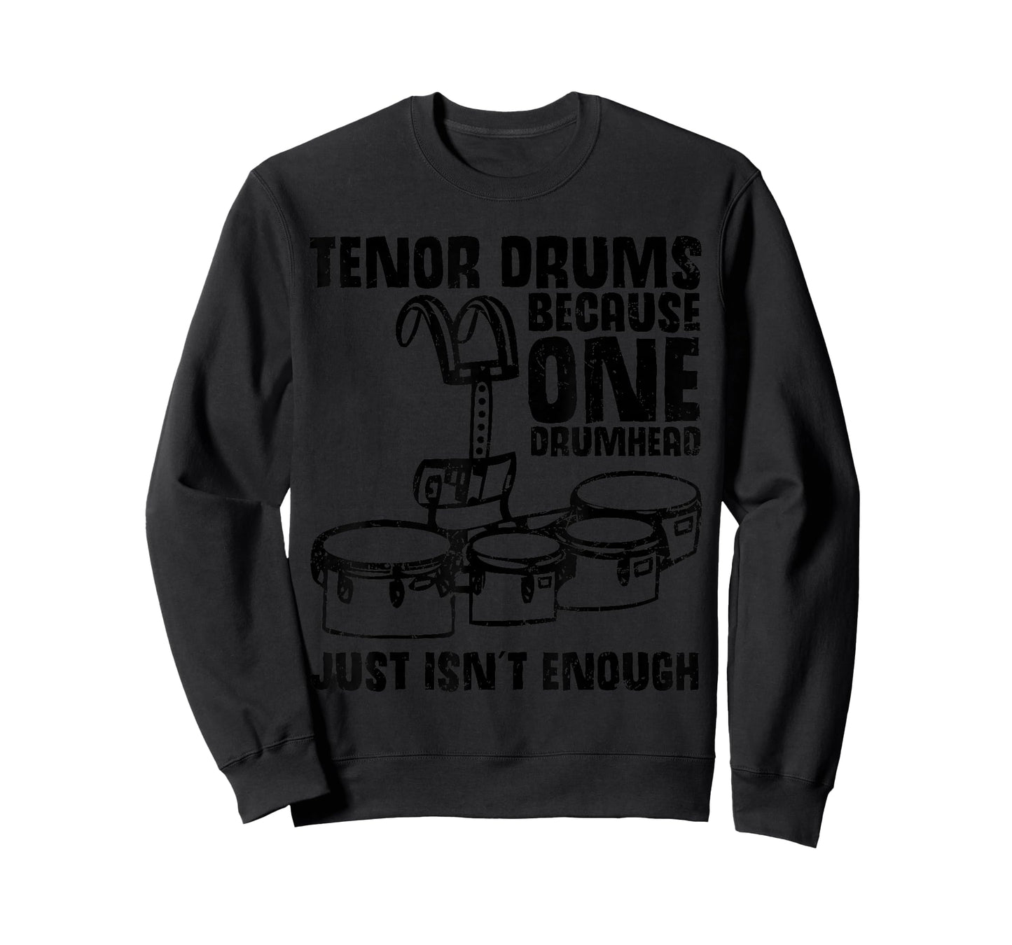 School Marching Band Tenor Drums Funny Drummer T-Shirt
