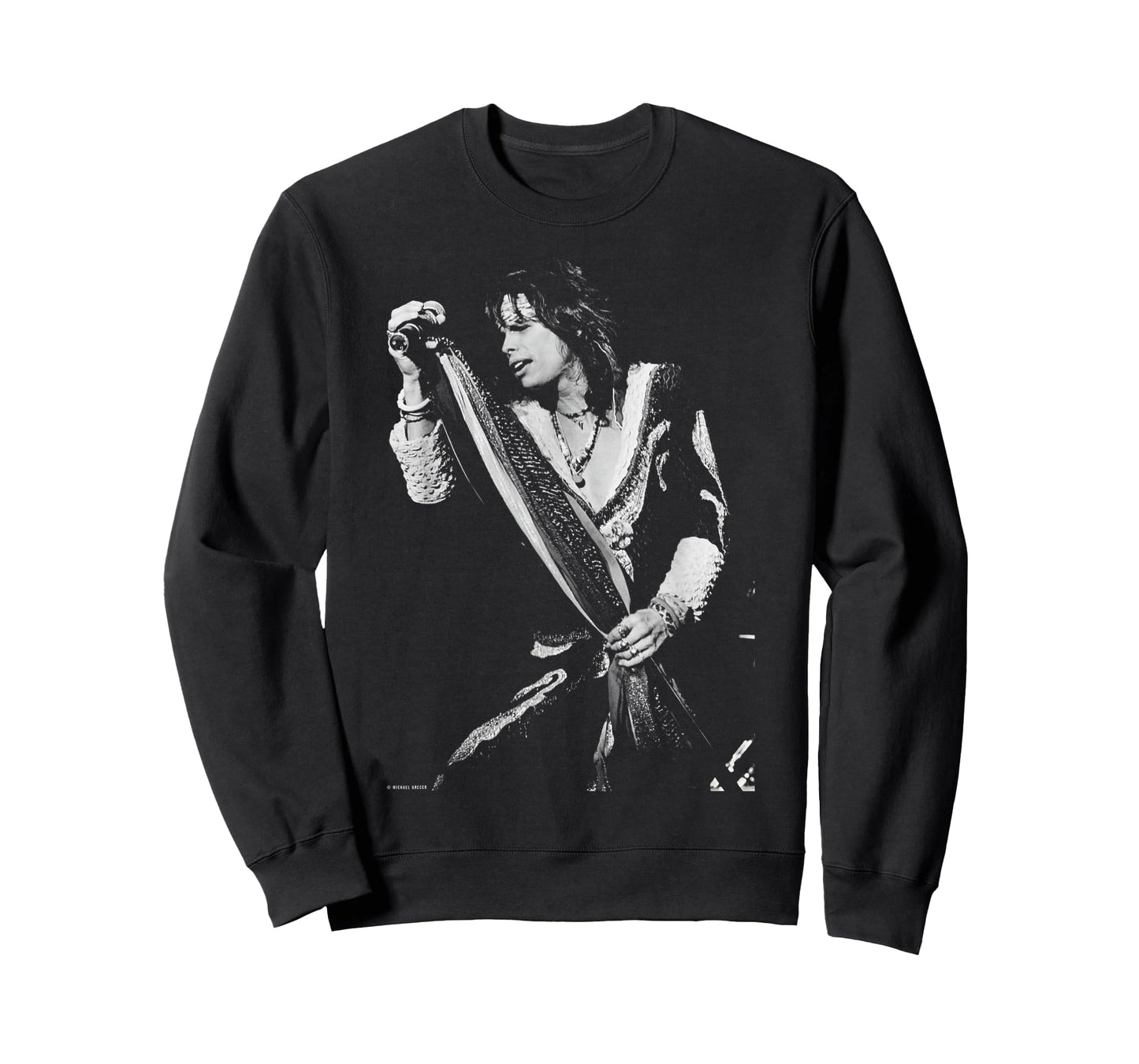 Steven Tyler Aerosmith Live by Michael Grecco T-Shirt