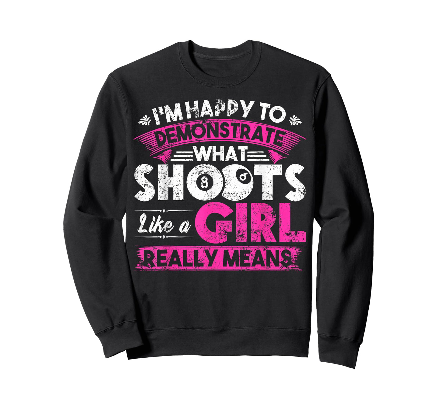 Cute Billiards Women Shirt Funny Gift for Girl Pool Player T-Shirt