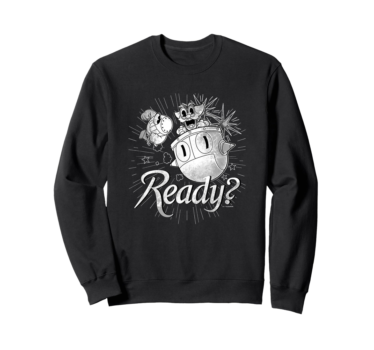 Cuphead Dr. Kahl's Robot Ready For Battle Retro Big Poster T-Shirt