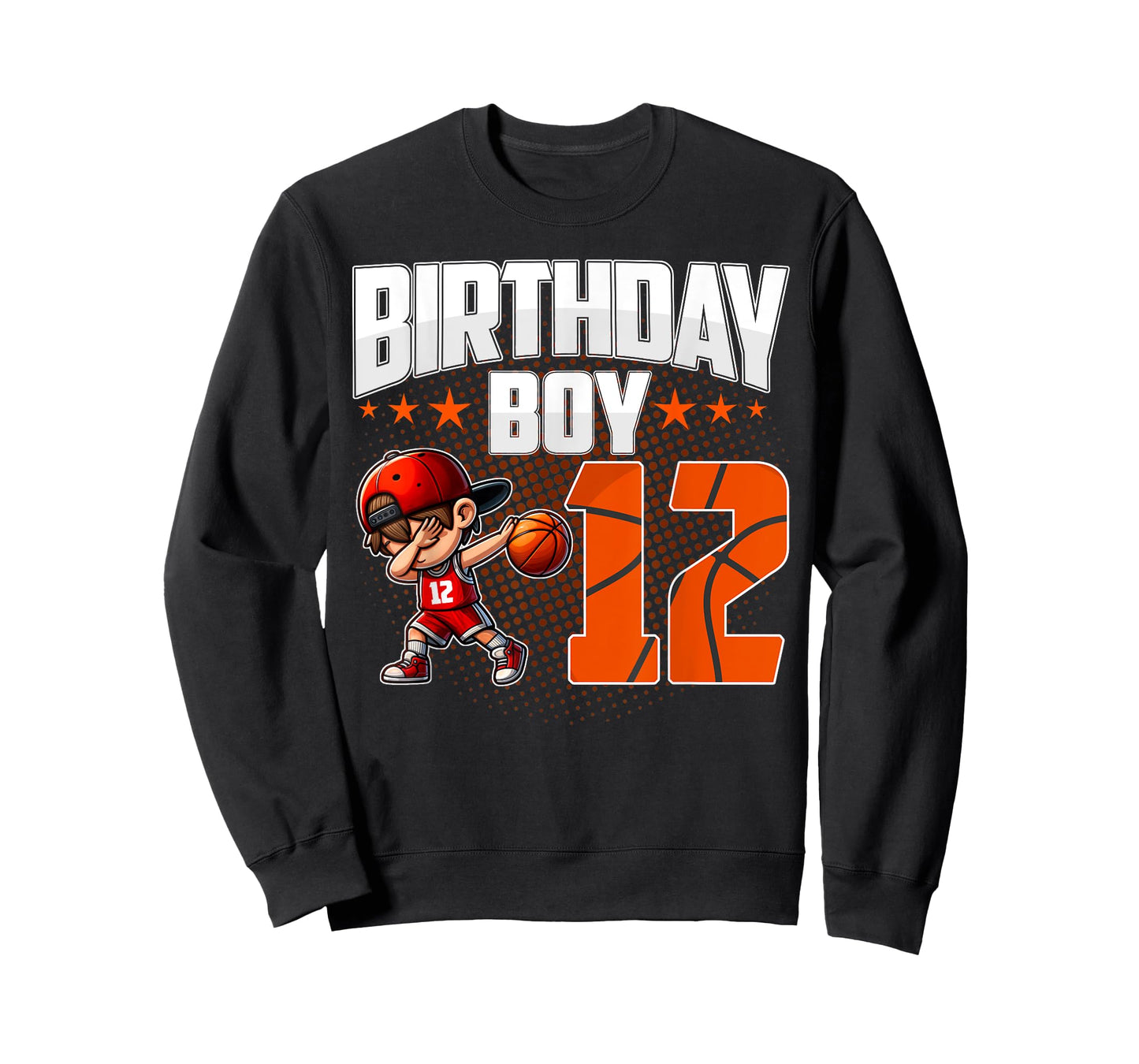 12th Birthday Boy Basketball 12 Years Old Boy Birthday T-Shirt