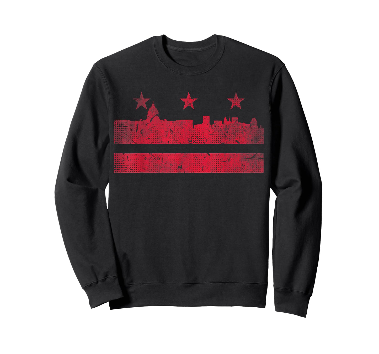 Washington DC City Skyline Vintage Silhouette USA Men Women T-Shirt
