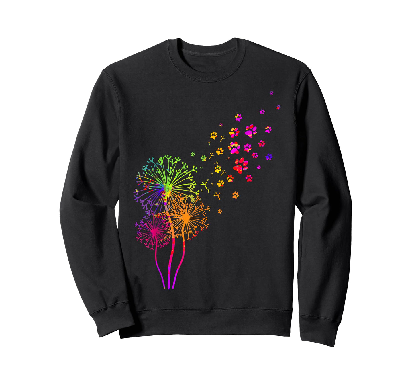 Dandelion Paw Print T-Shirt