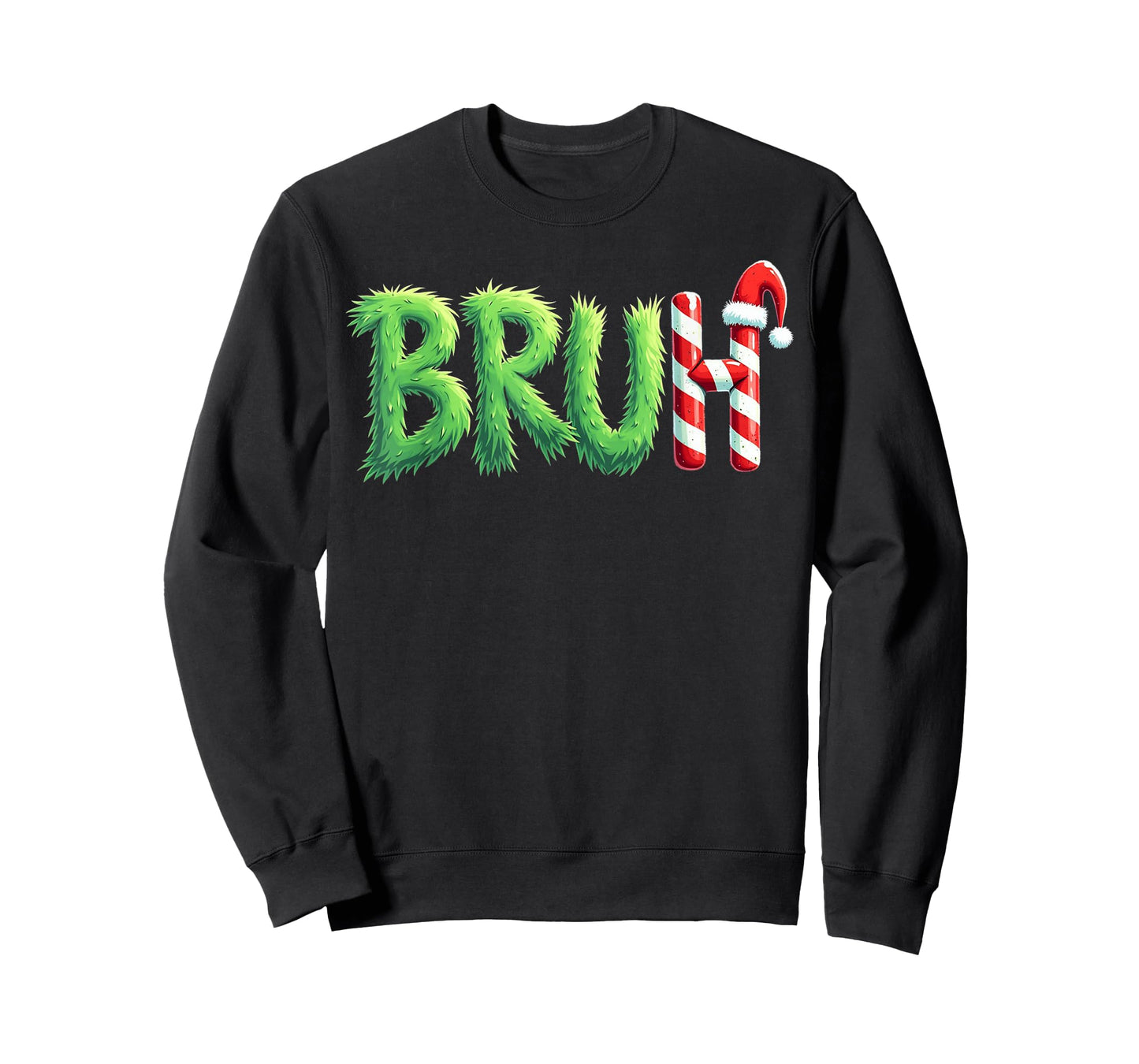 Bruh Christmas Kids Teens Boys Funny Christmas Humor Meme T-Shirt