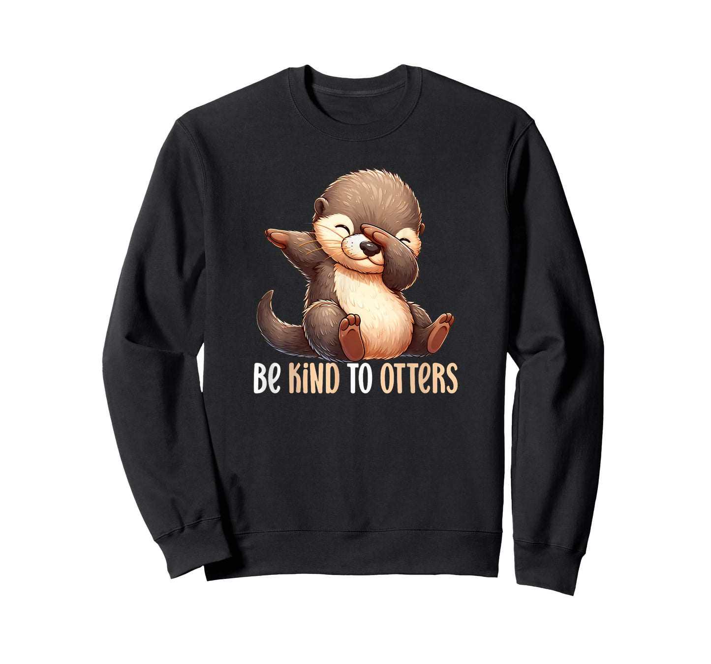 Be Kind To Otters Dabbing Sea Otter Cute World Otter Day T-Shirt