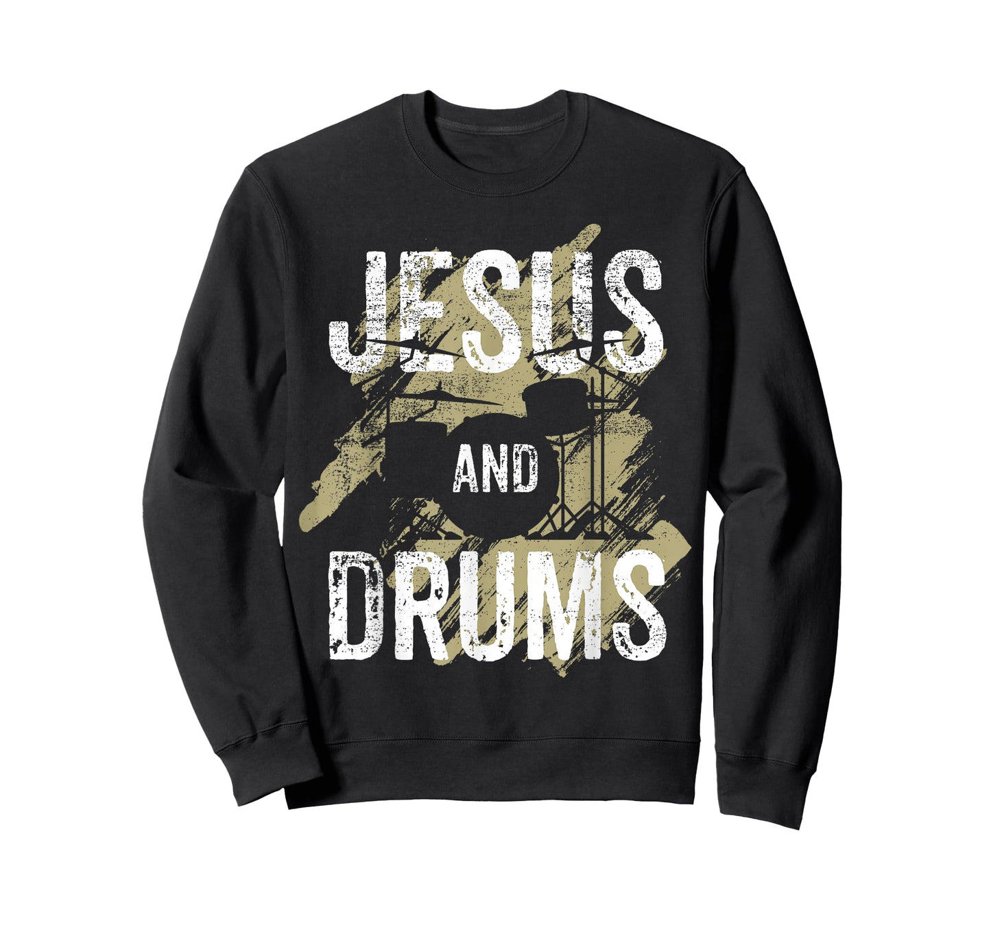 Church Drumming - Jesus & Drums - Christian Drummer T-Shirt
