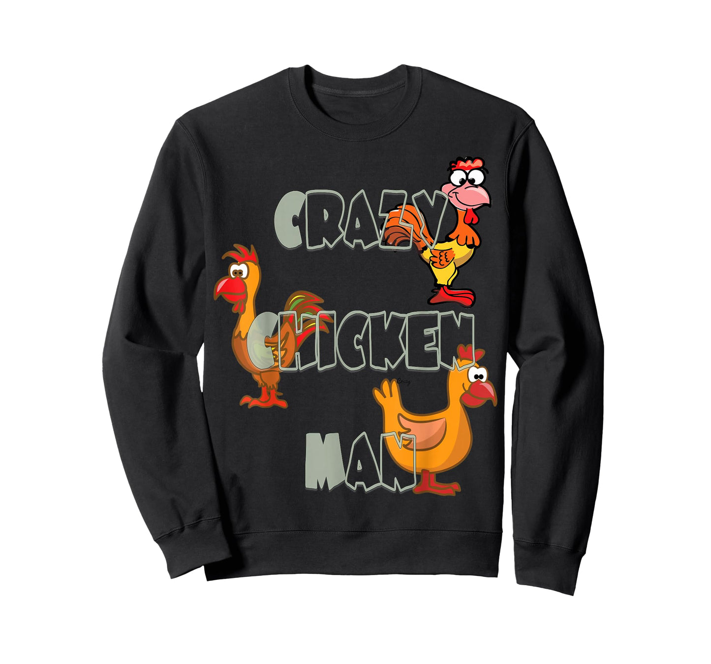 Crazy Chicken Man Tshirt T-Shirt