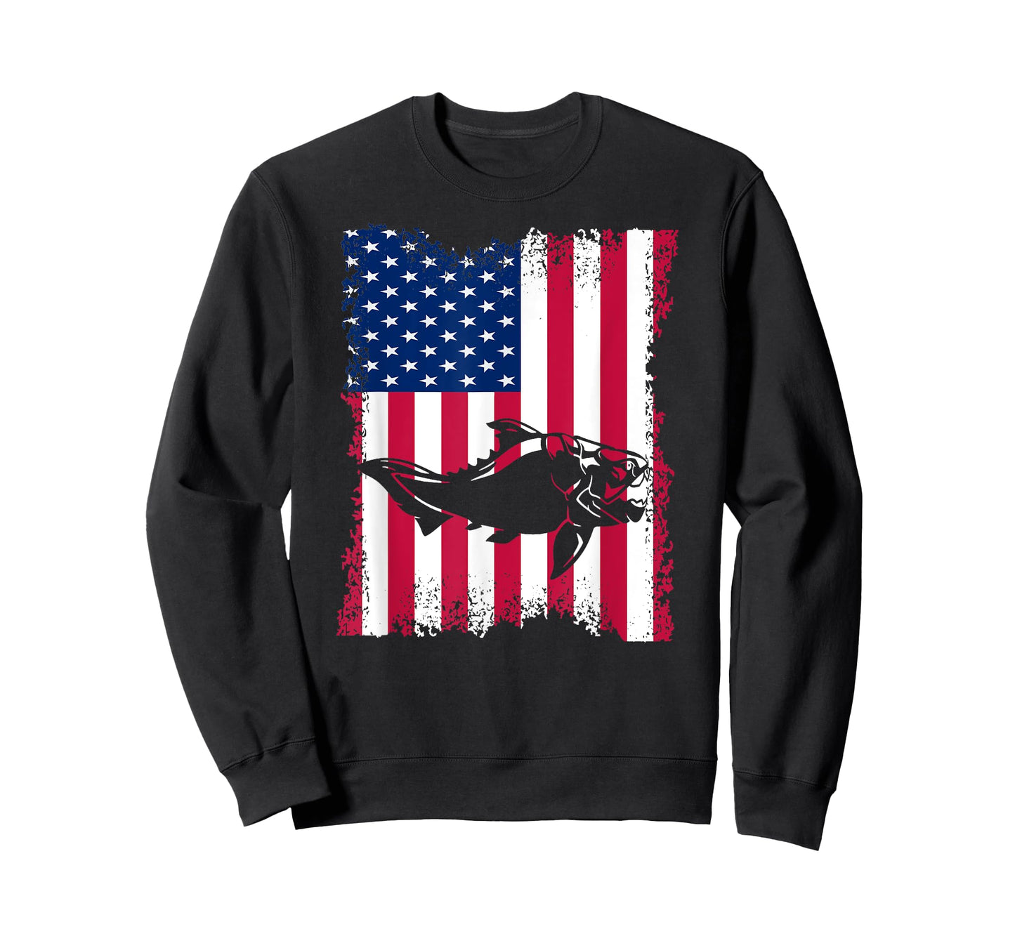 Dunkleosteus Lover Vintage US Flag Dunkleosteus T-Shirt