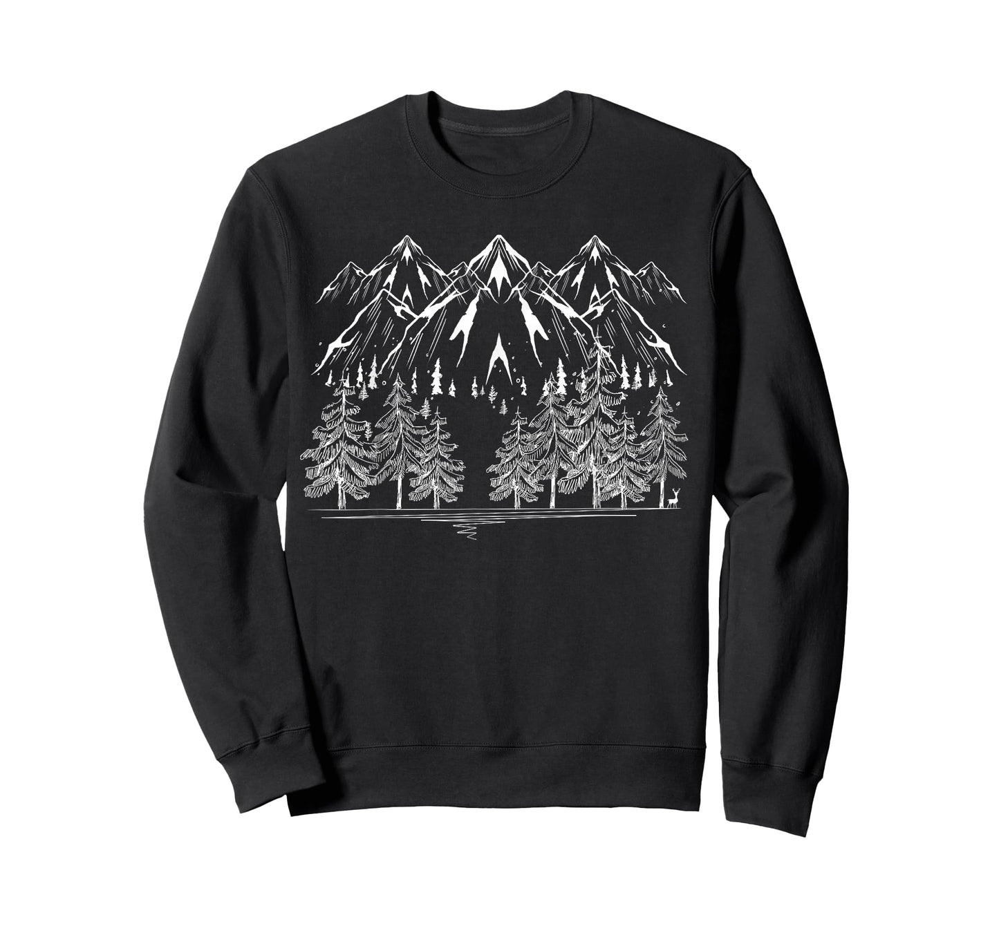 Nature Trees Outdoors Forest Wildlife Hiker Mountains Hiking T-Shirt