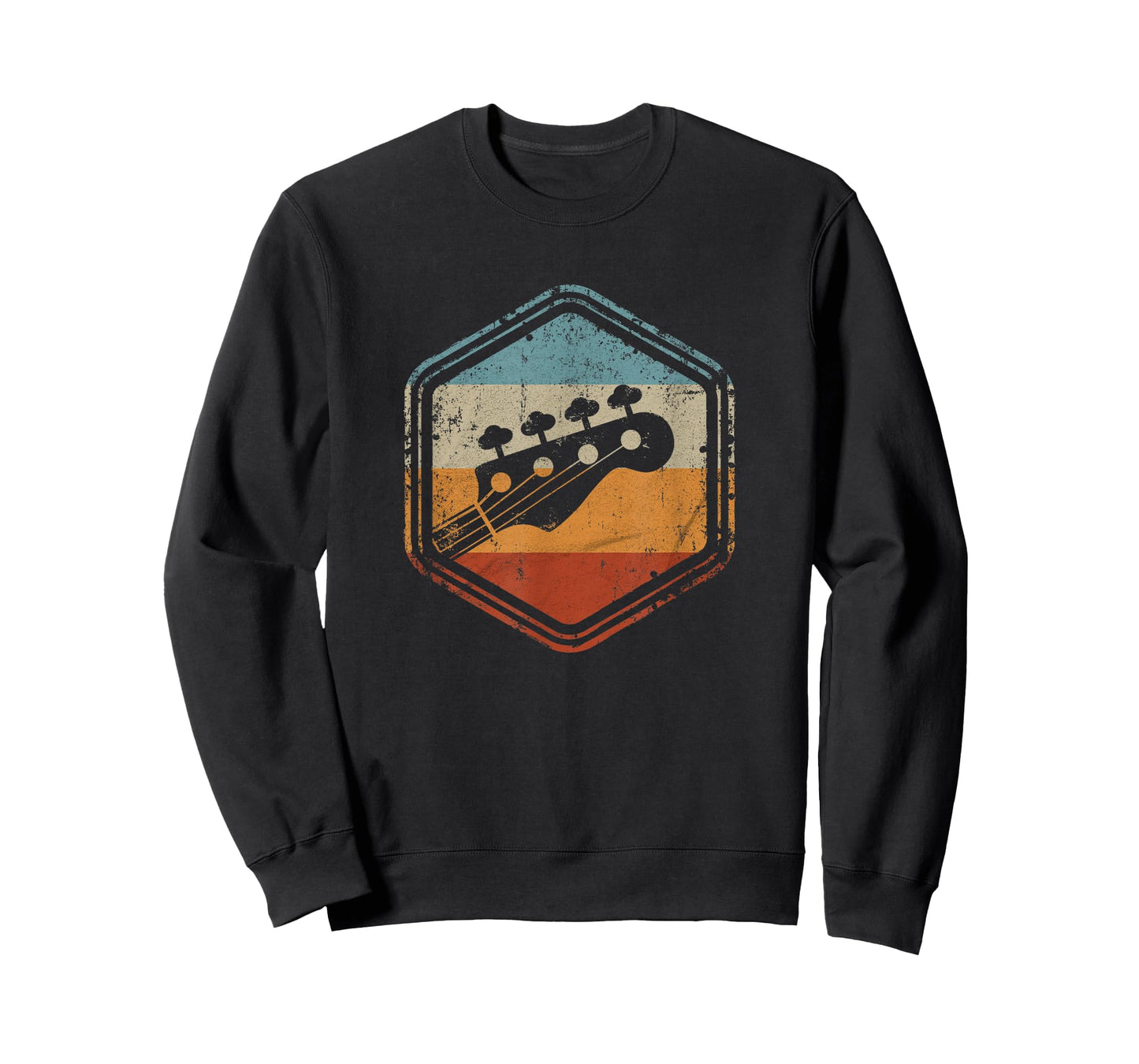 Bass Guitar Vintage Headstock for Bass Player Bassist T-Shirt