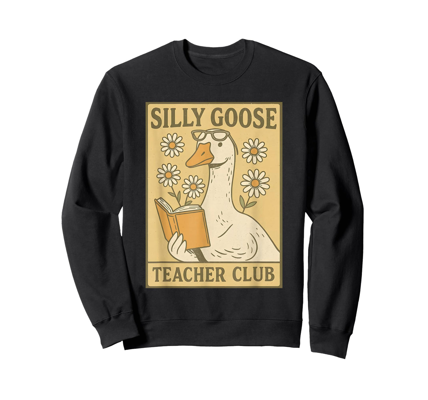 Silly Goose Teacher Club Funny Back to School First Day T-Shirt