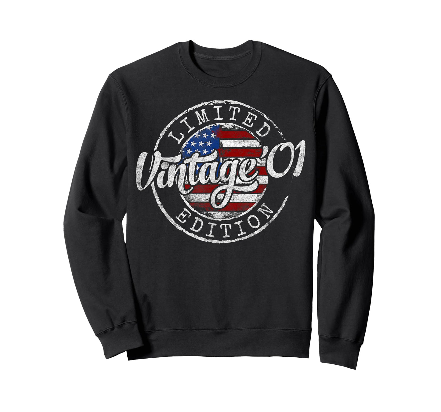 Vintage 2001 24th Birthday Gifts For Men Women 24 Year Old T-Shirt