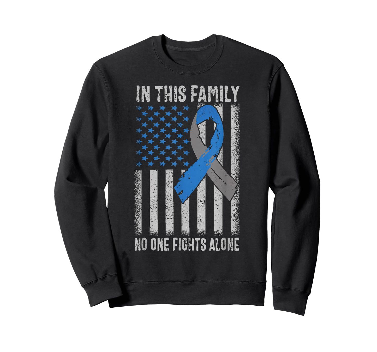 USA Flag Diabetes Type 1 Awareness Family Support T-Shirt