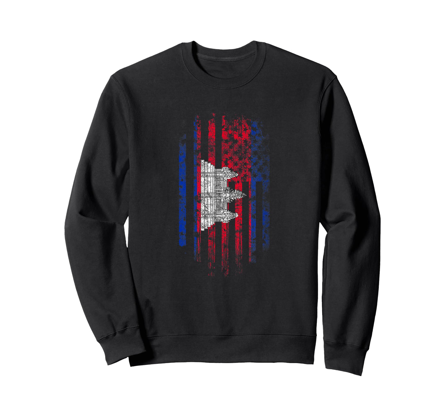 Cambodian American Flag - Cambodia and USA Pride T-Shirt
