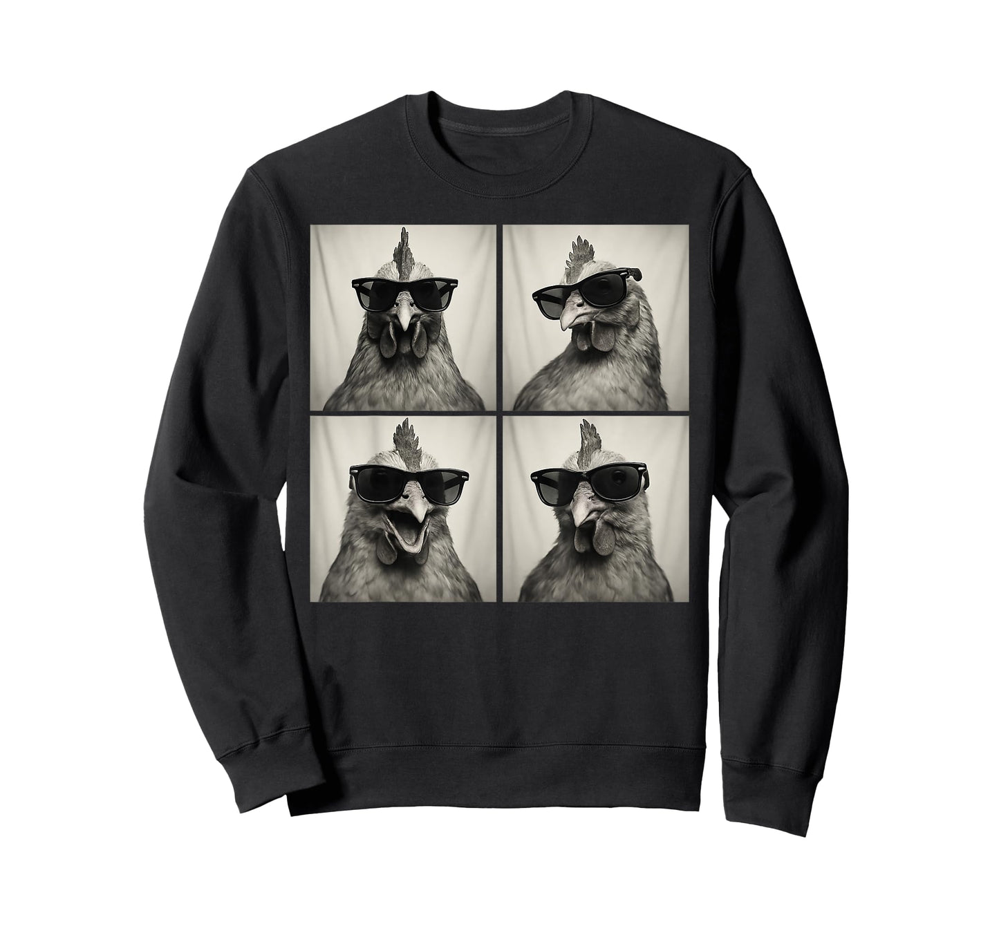 Funny Chicken Lover Cute Farm Animal Photo Booth T-Shirt