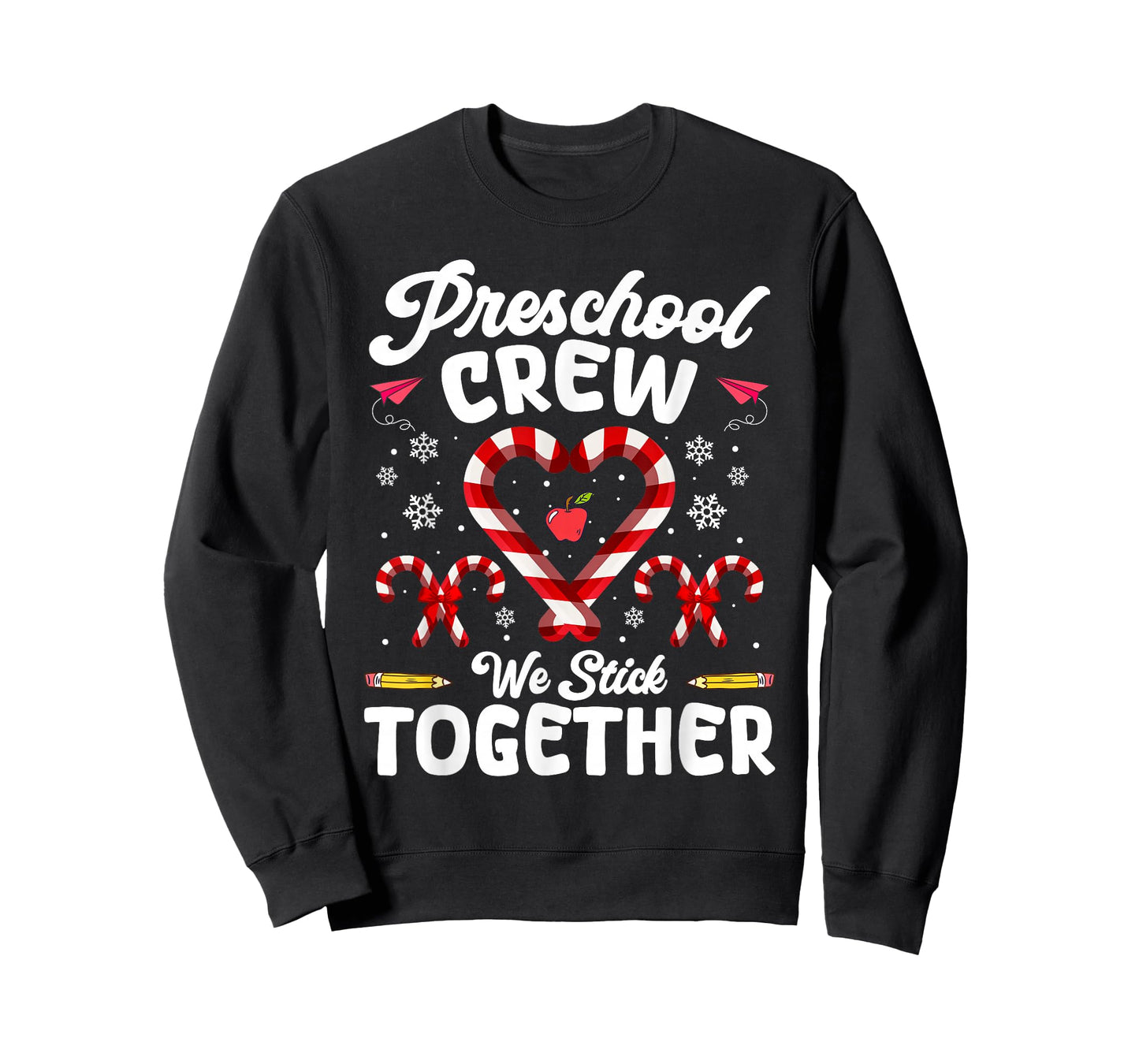 Christmas Preschool Teacher Holiday Family Matching Xmas T-Shirt