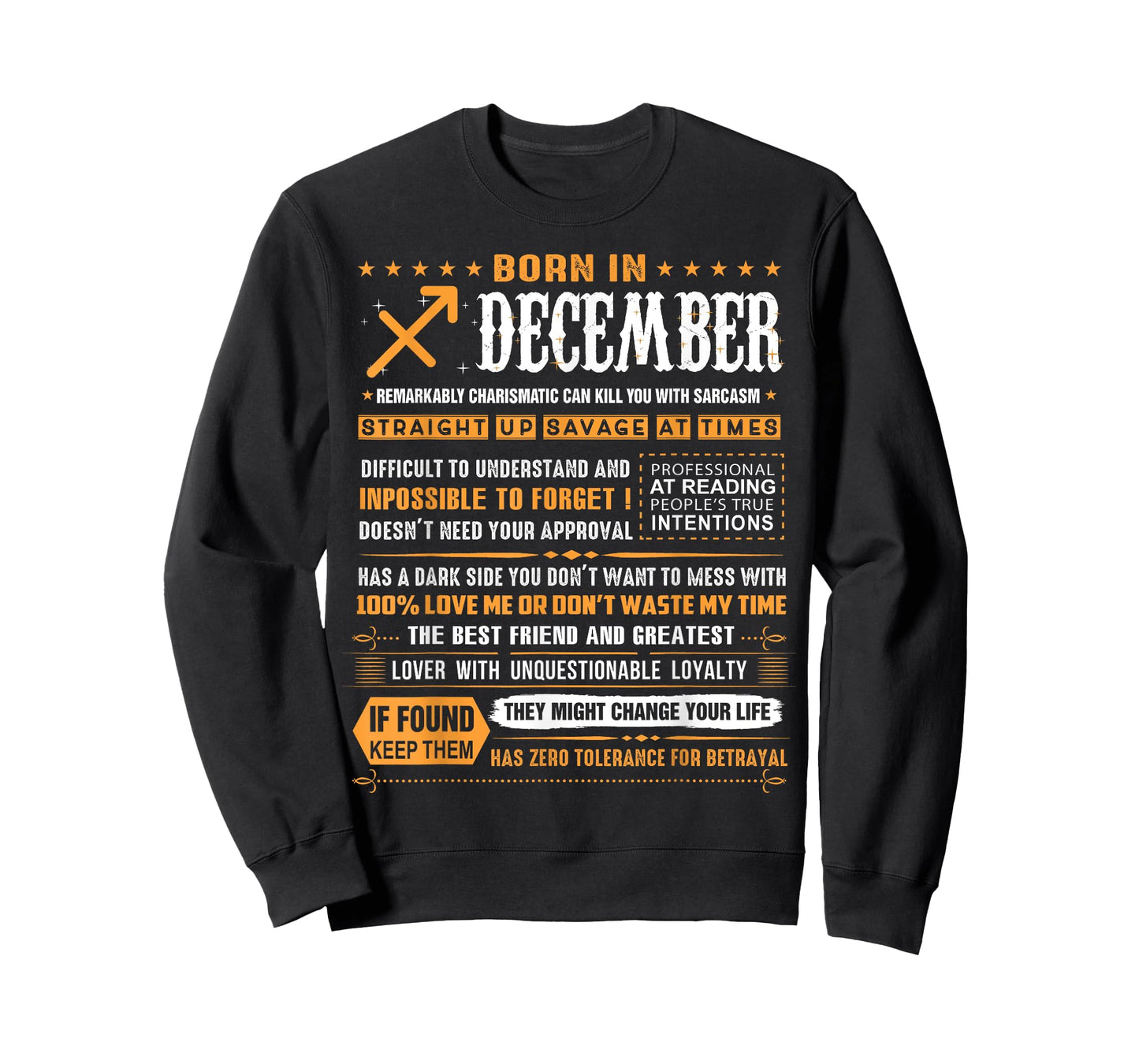 December Birthday Gifts - Born In December Sagittarius T-Shirt